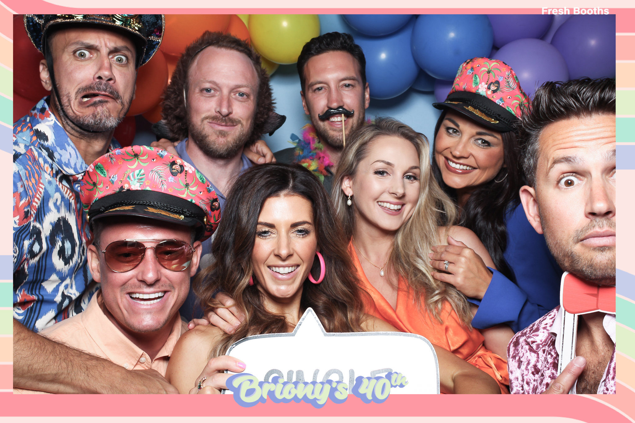 Briony 40th - Classic Open Booth | View more photos from the event at gallery.freshbooths.com/u/FreshBooths/Briony-40th-Classic-Open-Booth