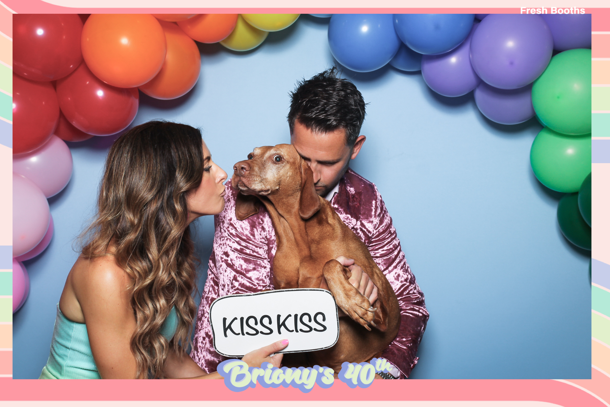 Briony 40th - Classic Open Booth | View more photos from the event at gallery.freshbooths.com/u/FreshBooths/Briony-40th-Classic-Open-Booth