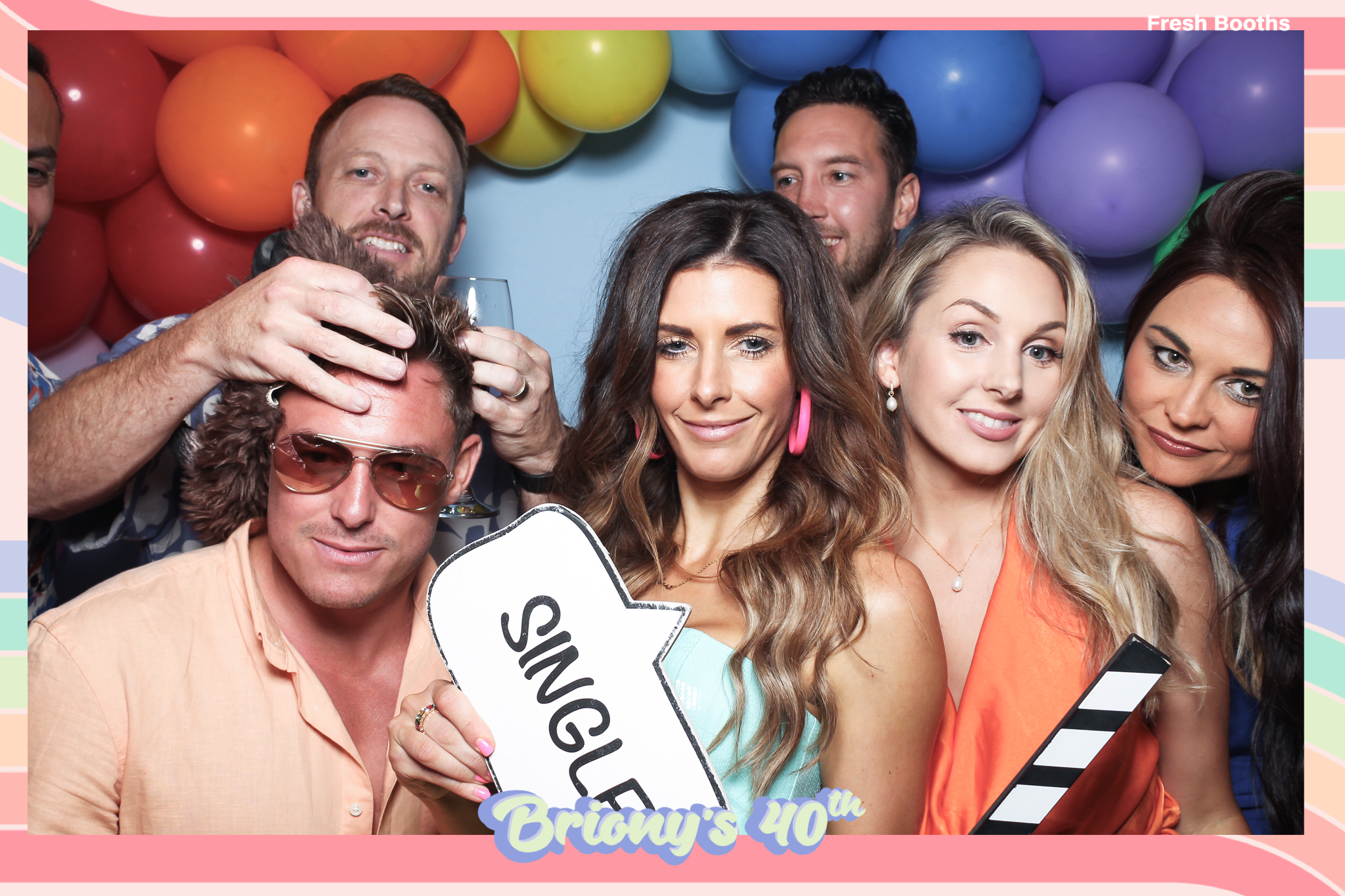 Briony 40th - Classic Open Booth | View more photos from the event at gallery.freshbooths.com/u/FreshBooths/Briony-40th-Classic-Open-Booth