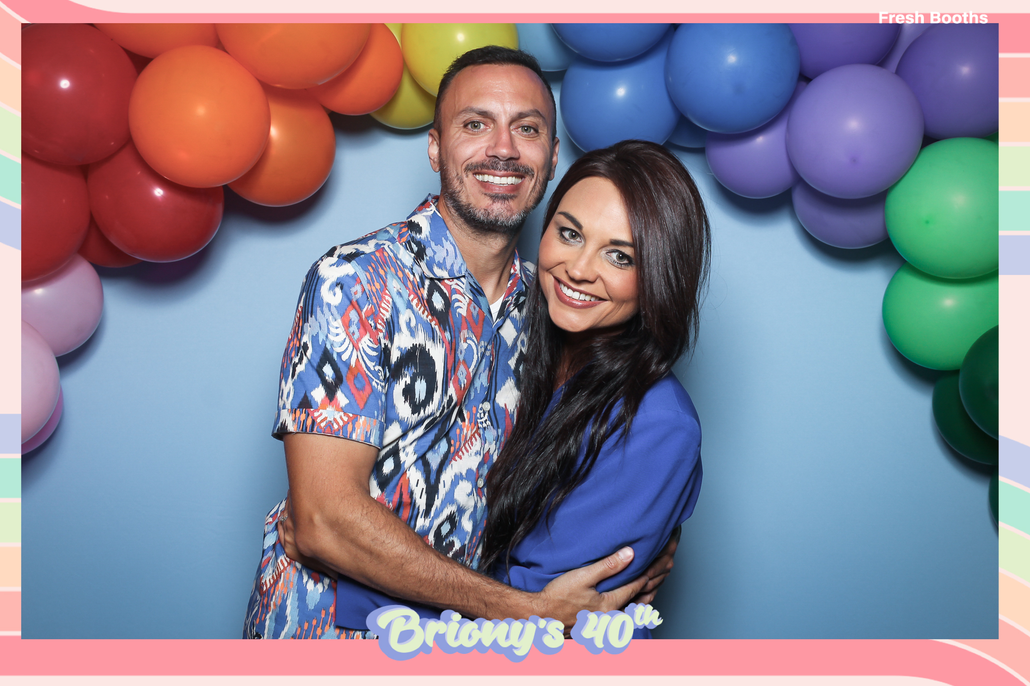 Briony 40th - Classic Open Booth | View more photos from the event at gallery.freshbooths.com/u/FreshBooths/Briony-40th-Classic-Open-Booth