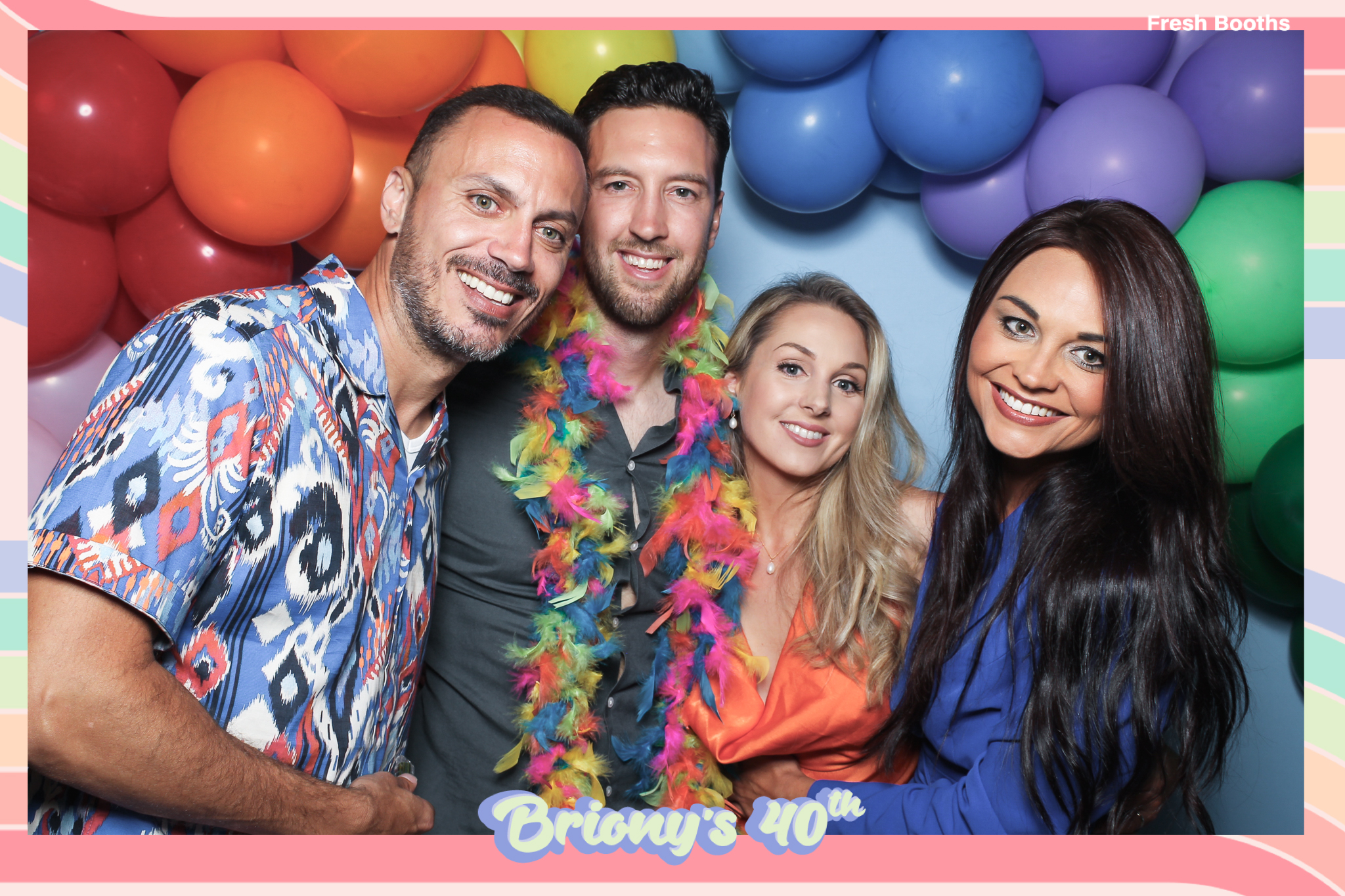 Briony 40th - Classic Open Booth | View more photos from the event at gallery.freshbooths.com/u/FreshBooths/Briony-40th-Classic-Open-Booth