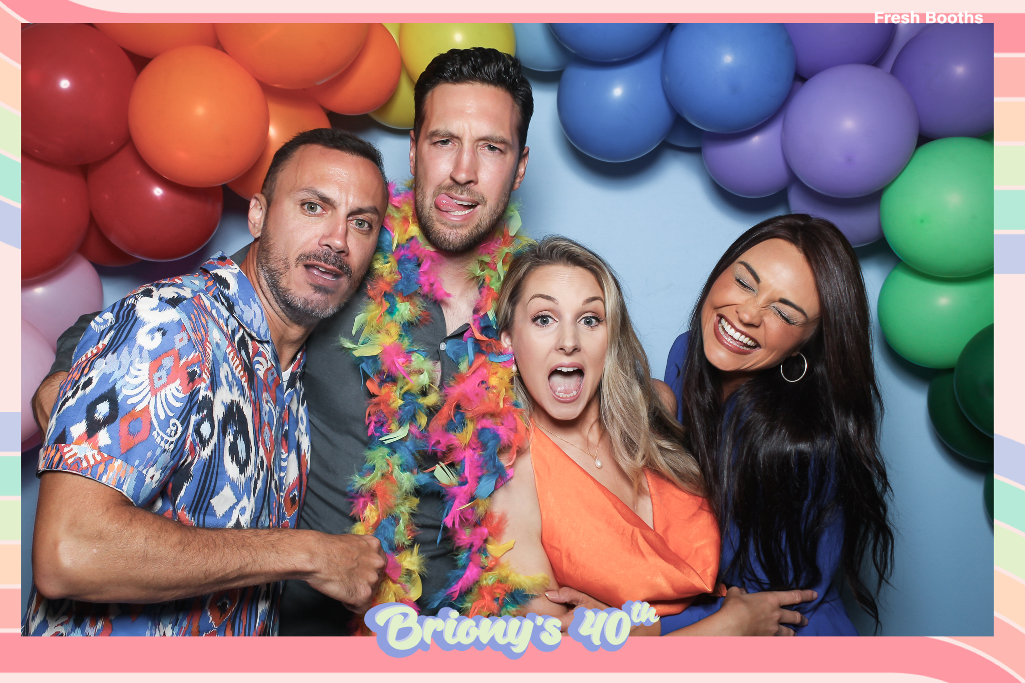 Briony 40th - Classic Open Booth | View more photos from the event at gallery.freshbooths.com/u/FreshBooths/Briony-40th-Classic-Open-Booth