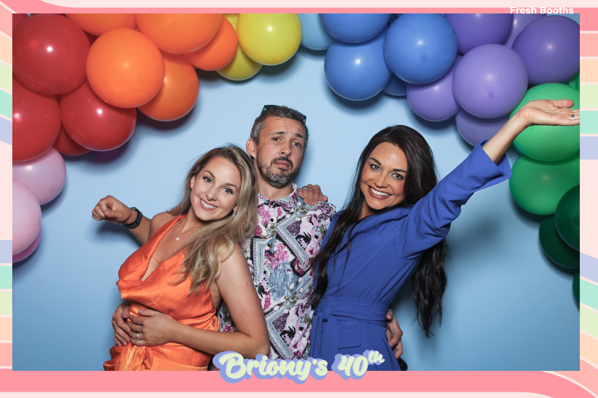 Briony 40th - Classic Open Booth | View more photos from the event at gallery.freshbooths.com/u/FreshBooths/Briony-40th-Classic-Open-Booth