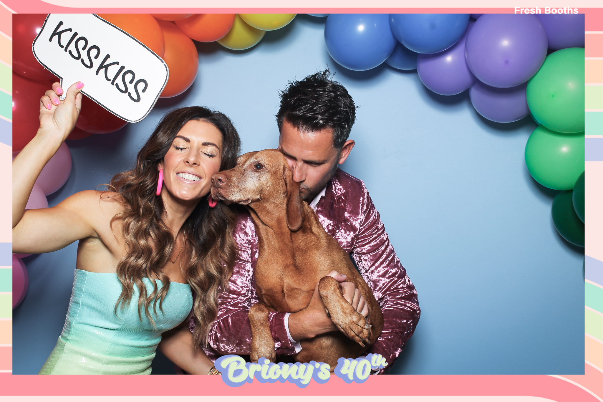 Briony 40th - Classic Open Booth | View more photos from the event at gallery.freshbooths.com/u/FreshBooths/Briony-40th-Classic-Open-Booth