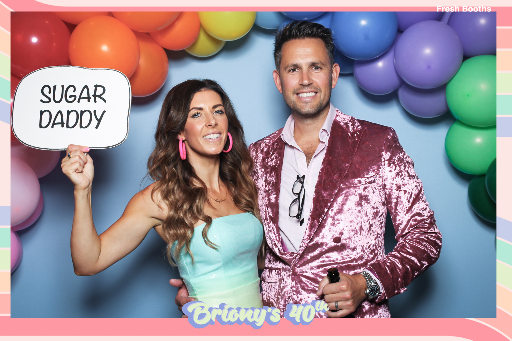 Briony 40th - Classic Open Booth | View more photos from the event at gallery.freshbooths.com/u/FreshBooths/Briony-40th-Classic-Open-Booth