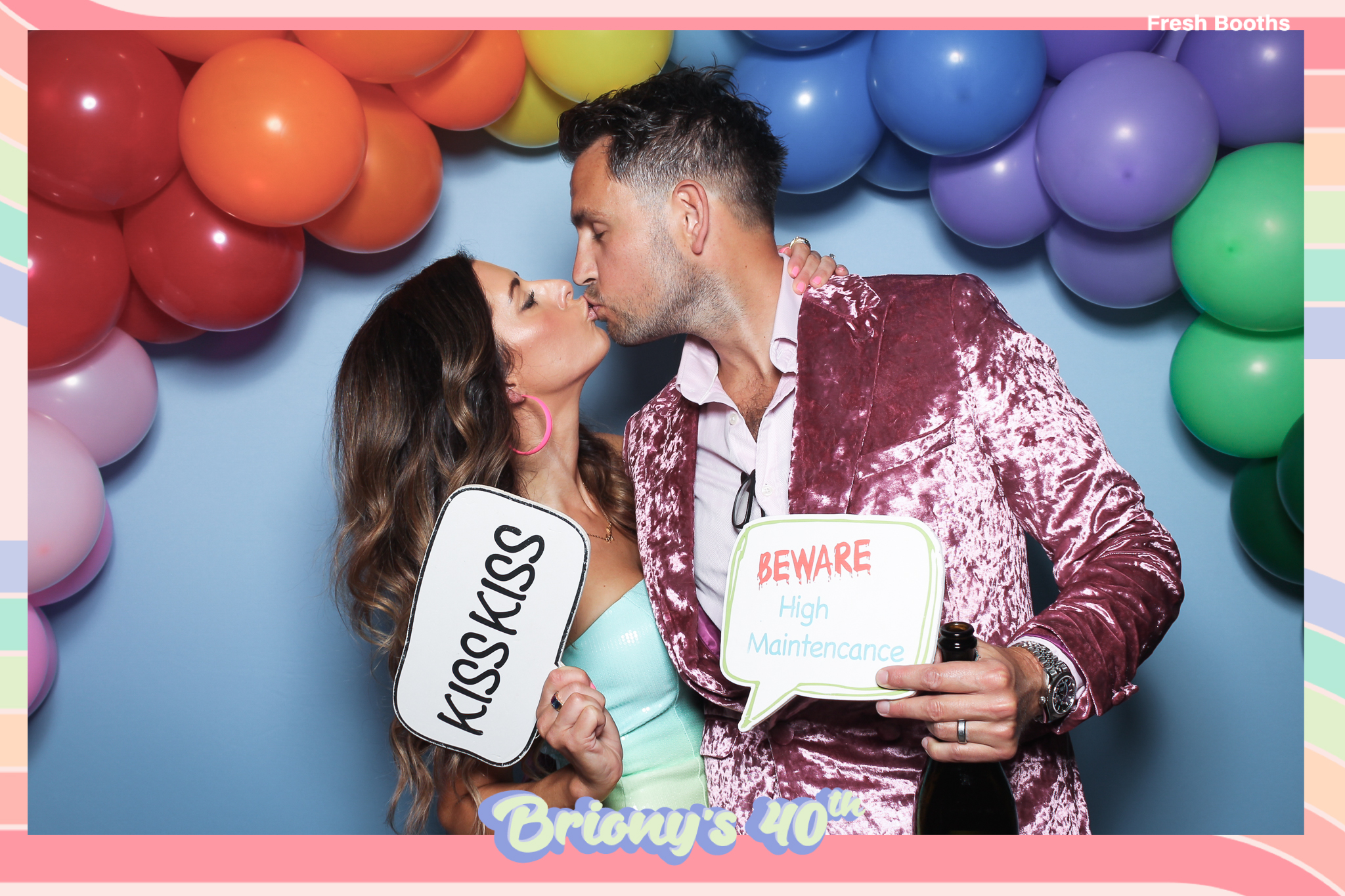 Briony 40th - Classic Open Booth | View more photos from the event at gallery.freshbooths.com/u/FreshBooths/Briony-40th-Classic-Open-Booth
