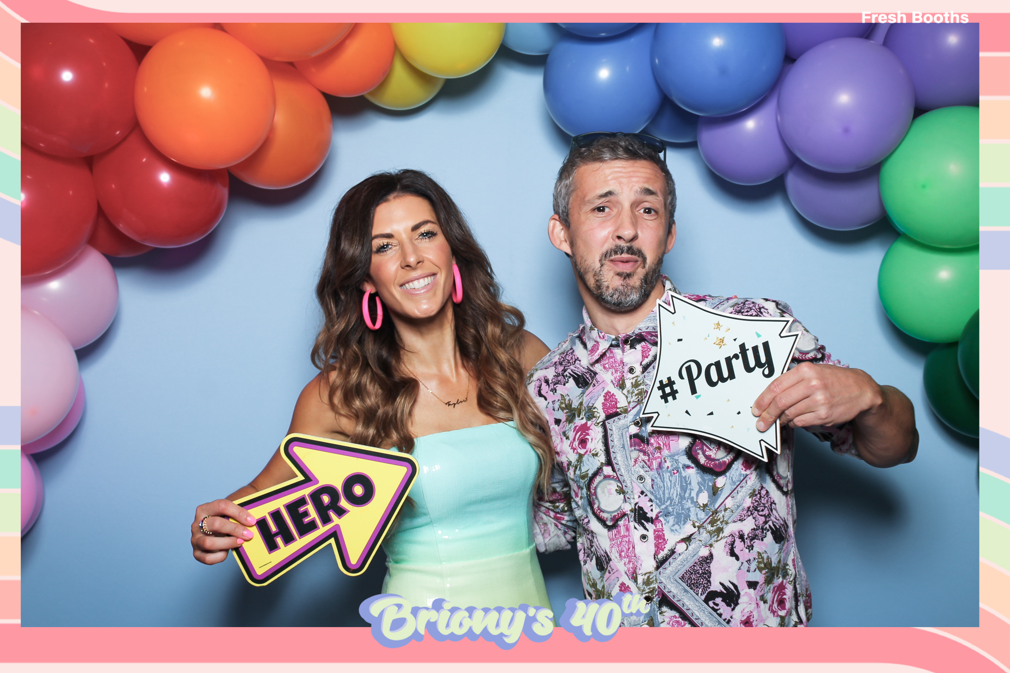 Briony 40th - Classic Open Booth | View more photos from the event at gallery.freshbooths.com/u/FreshBooths/Briony-40th-Classic-Open-Booth