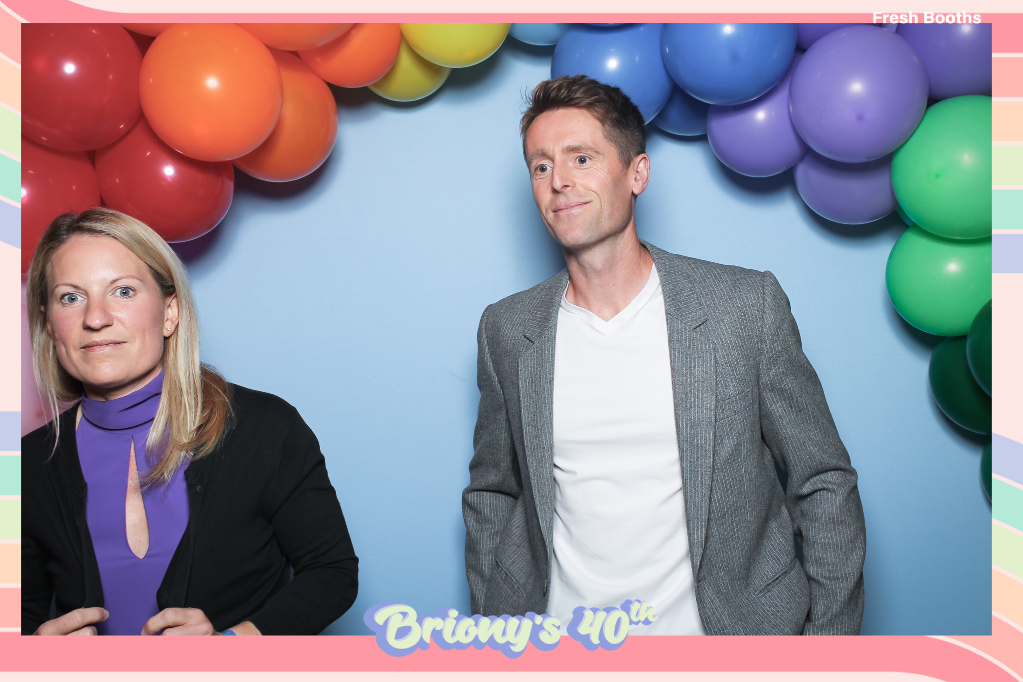 Briony 40th - Classic Open Booth | View more photos from the event at gallery.freshbooths.com/u/FreshBooths/Briony-40th-Classic-Open-Booth