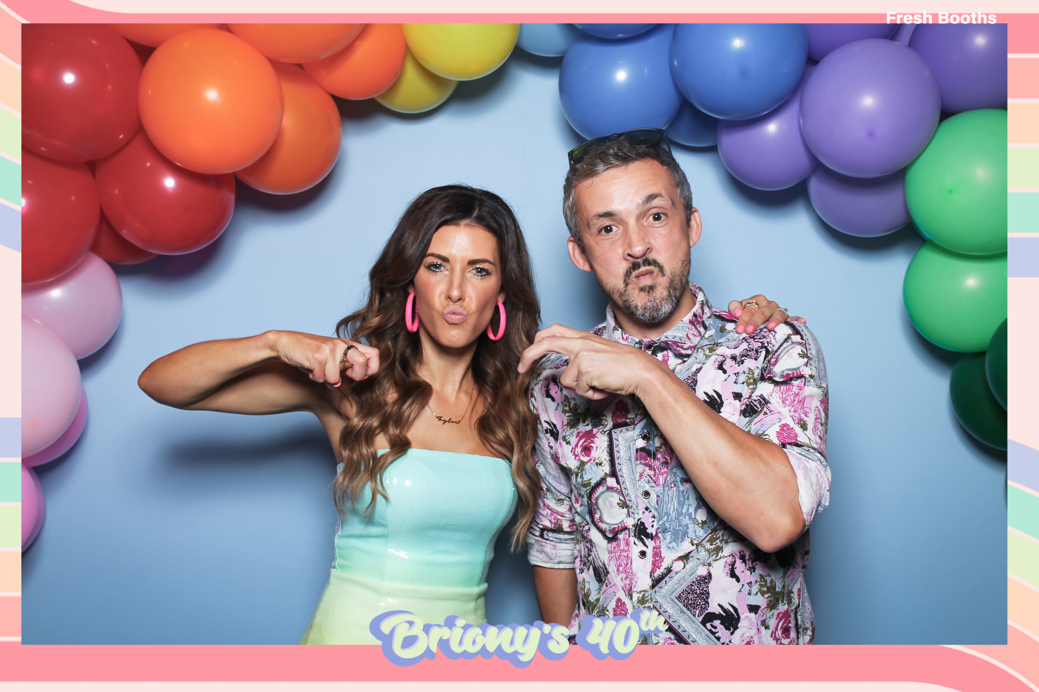 Briony 40th - Classic Open Booth | View more photos from the event at gallery.freshbooths.com/u/FreshBooths/Briony-40th-Classic-Open-Booth