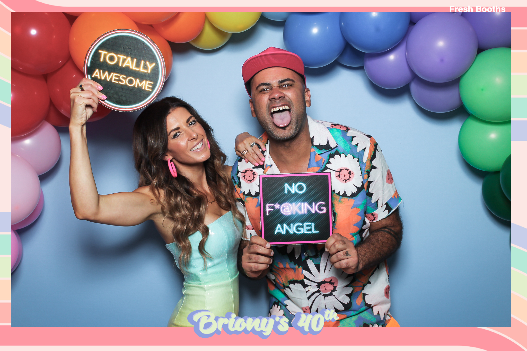 Briony 40th - Classic Open Booth | View more photos from the event at gallery.freshbooths.com/u/FreshBooths/Briony-40th-Classic-Open-Booth
