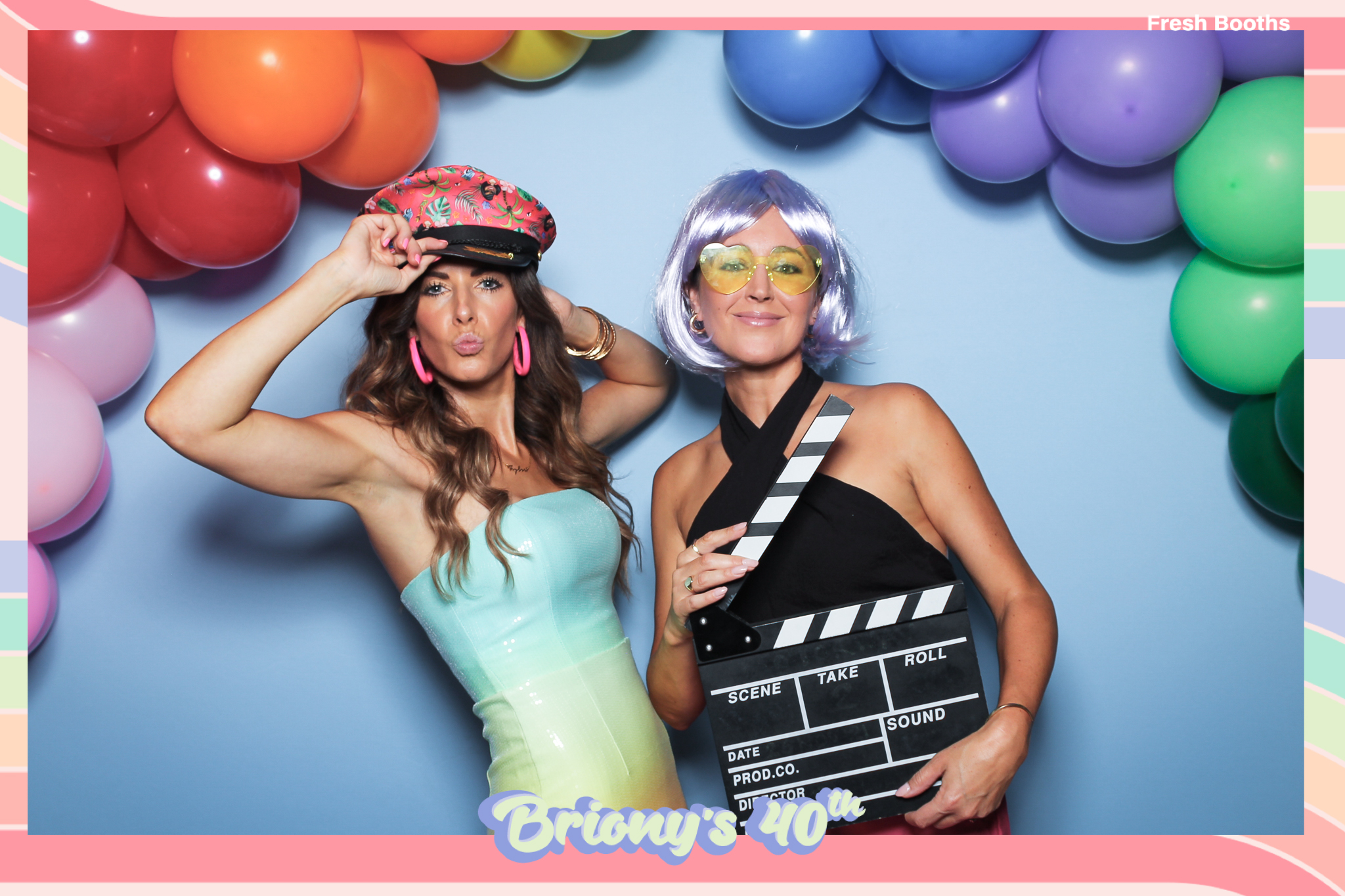 Briony 40th - Classic Open Booth | View more photos from the event at gallery.freshbooths.com/u/FreshBooths/Briony-40th-Classic-Open-Booth
