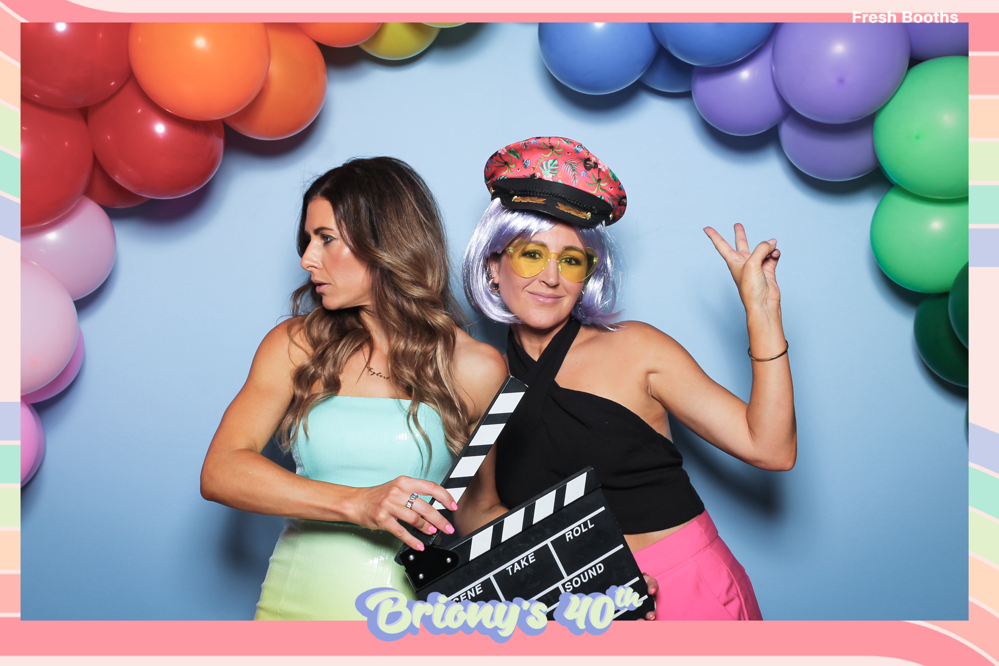 Briony 40th - Classic Open Booth | View more photos from the event at gallery.freshbooths.com/u/FreshBooths/Briony-40th-Classic-Open-Booth