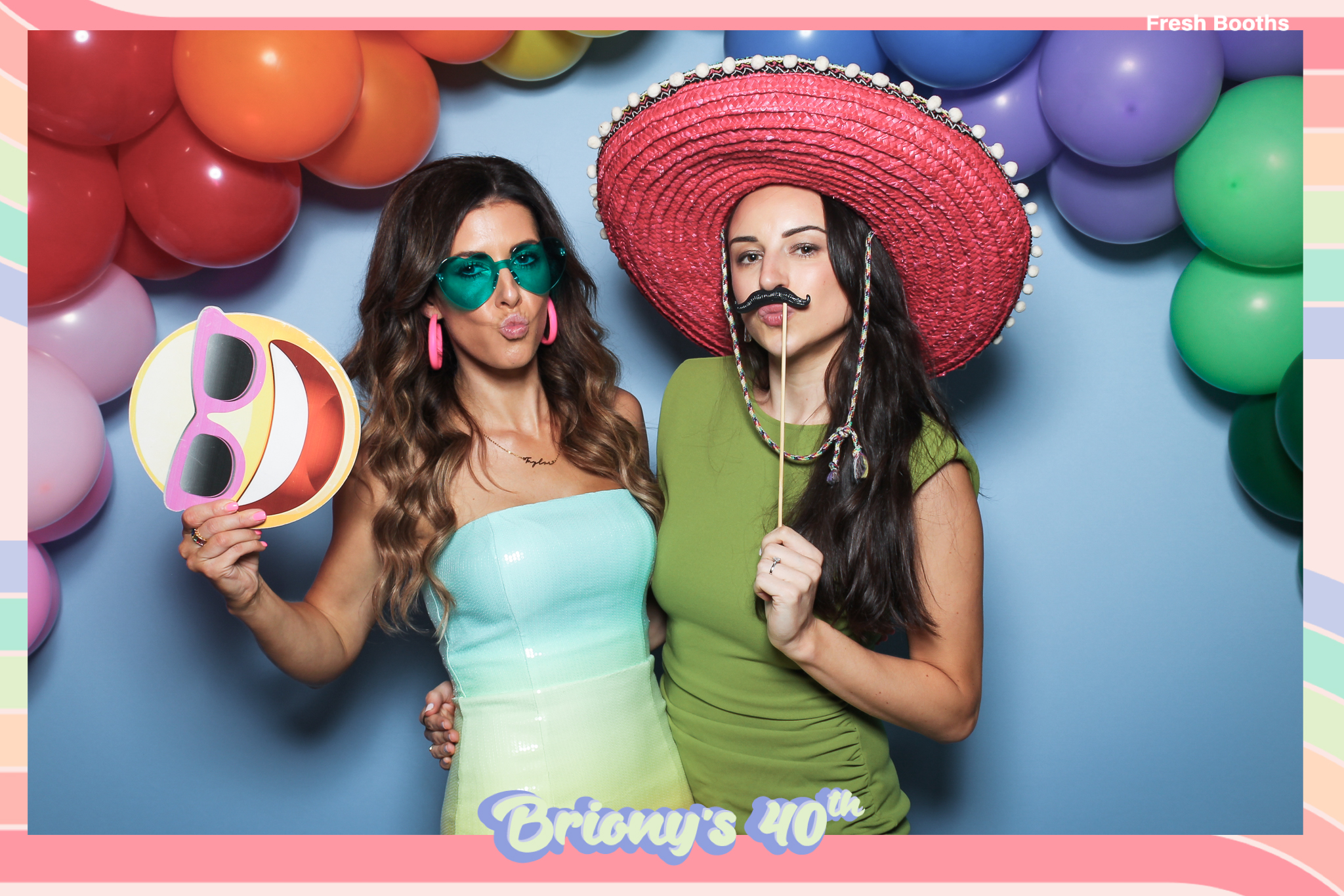 Briony 40th - Classic Open Booth | View more photos from the event at gallery.freshbooths.com/u/FreshBooths/Briony-40th-Classic-Open-Booth