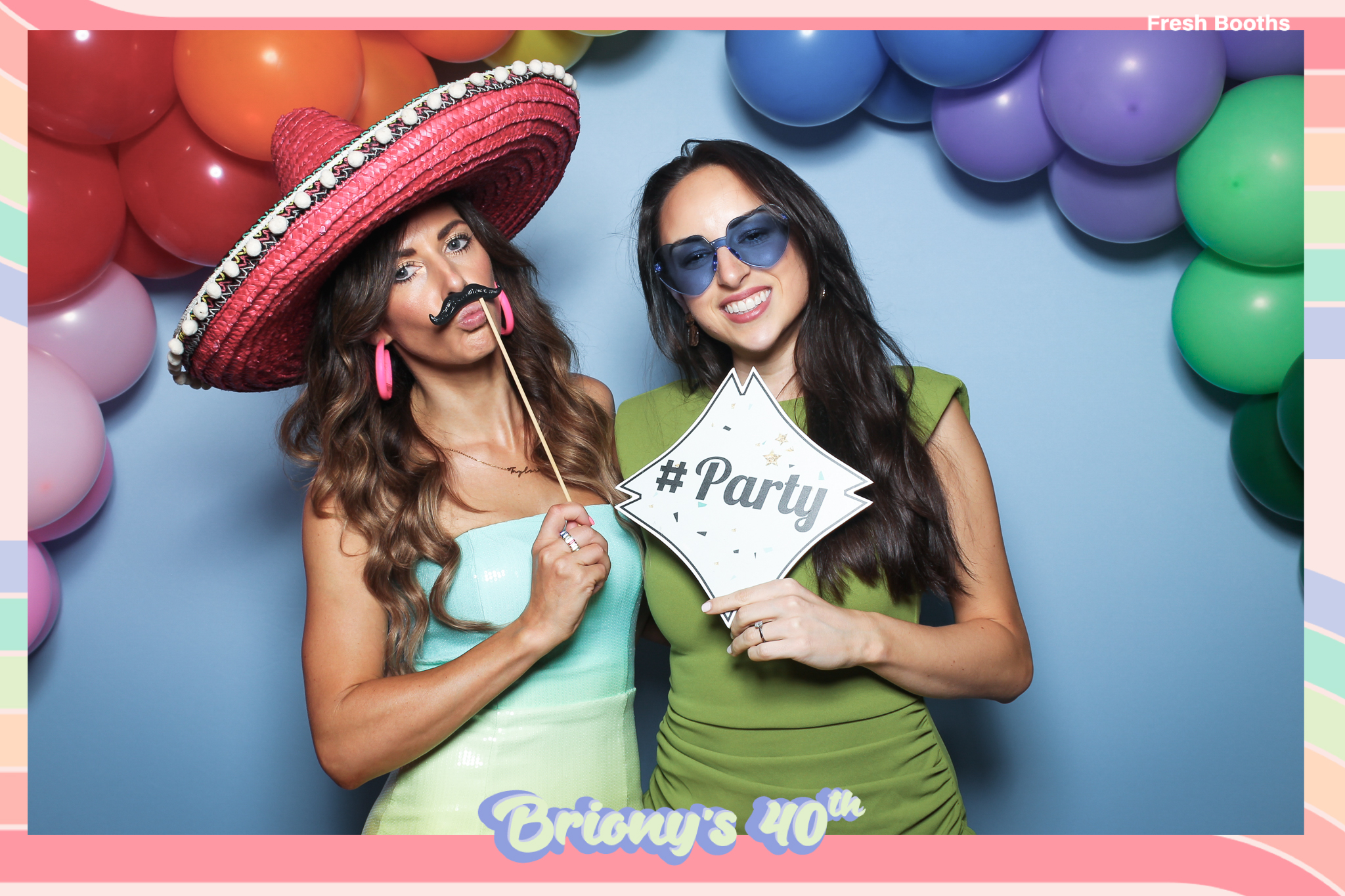 Briony 40th - Classic Open Booth | View more photos from the event at gallery.freshbooths.com/u/FreshBooths/Briony-40th-Classic-Open-Booth