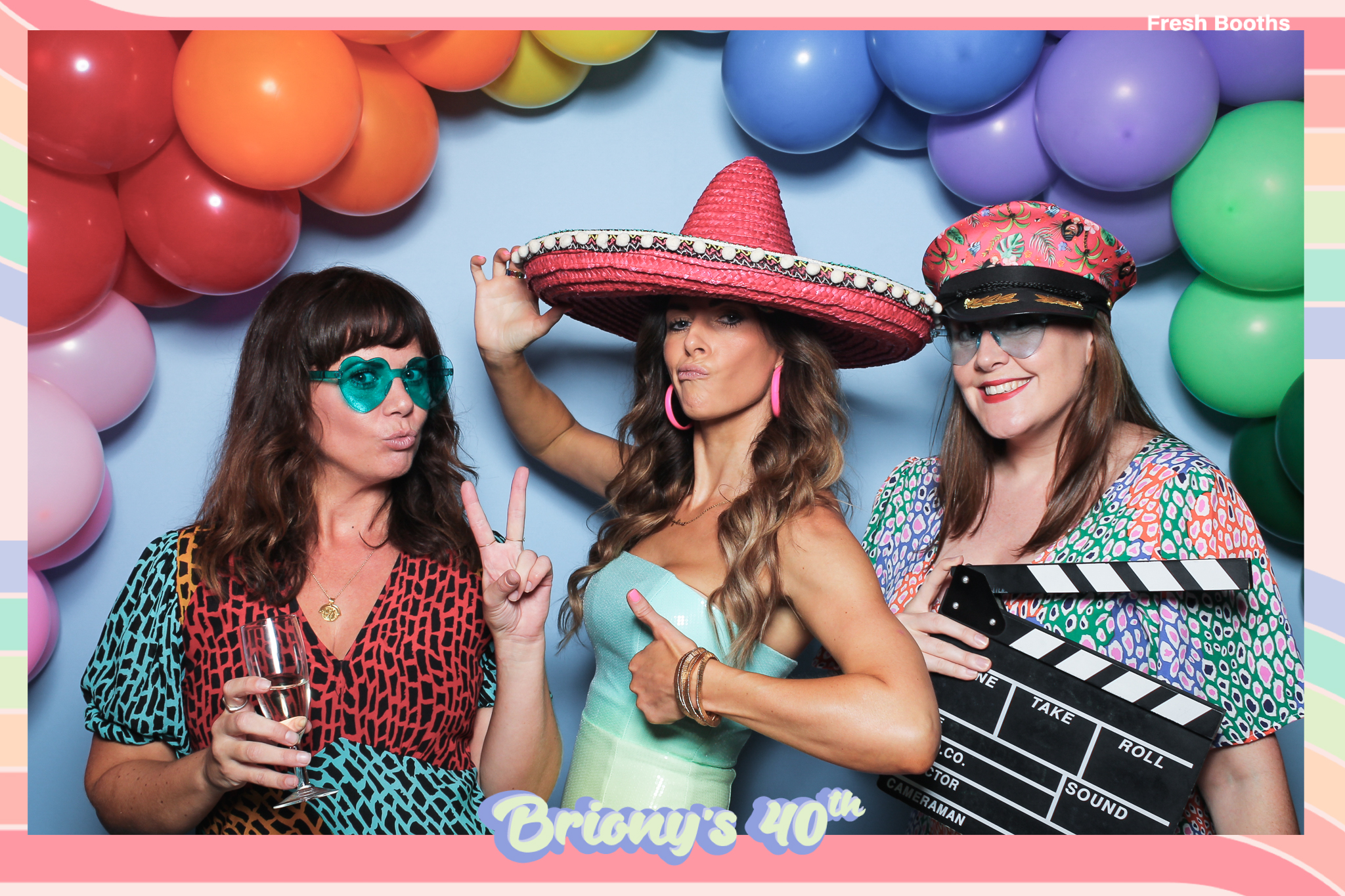 Briony 40th - Classic Open Booth | View more photos from the event at gallery.freshbooths.com/u/FreshBooths/Briony-40th-Classic-Open-Booth