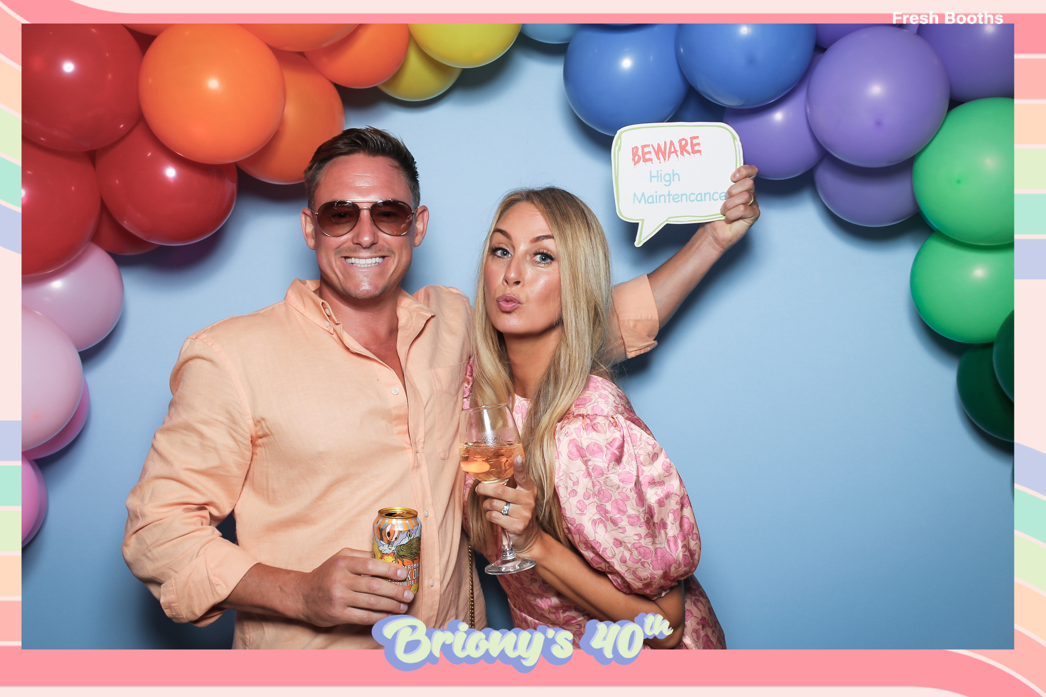 Briony 40th - Classic Open Booth | View more photos from the event at gallery.freshbooths.com/u/FreshBooths/Briony-40th-Classic-Open-Booth