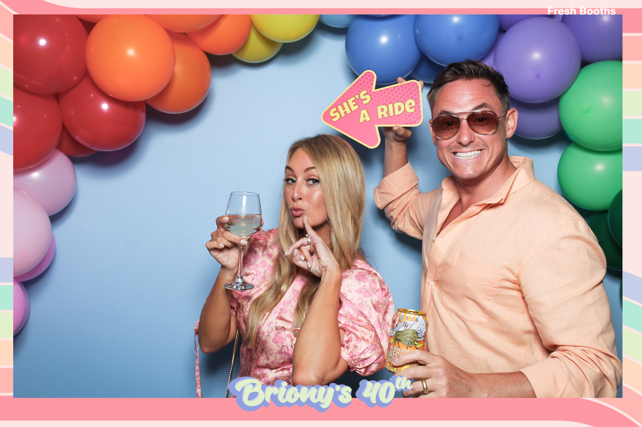 Briony 40th - Classic Open Booth | View more photos from the event at gallery.freshbooths.com/u/FreshBooths/Briony-40th-Classic-Open-Booth