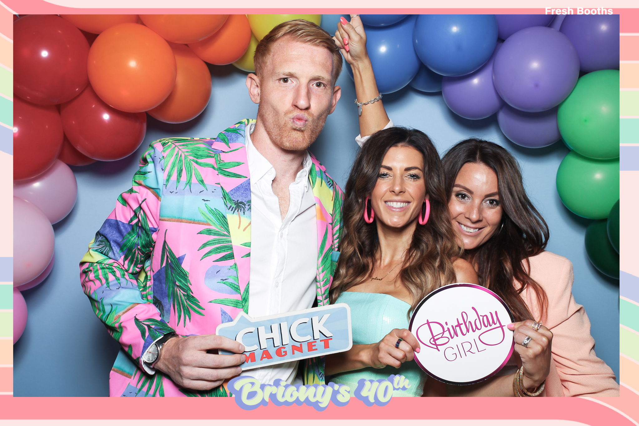 Briony 40th - Classic Open Booth | View more photos from the event at gallery.freshbooths.com/u/FreshBooths/Briony-40th-Classic-Open-Booth