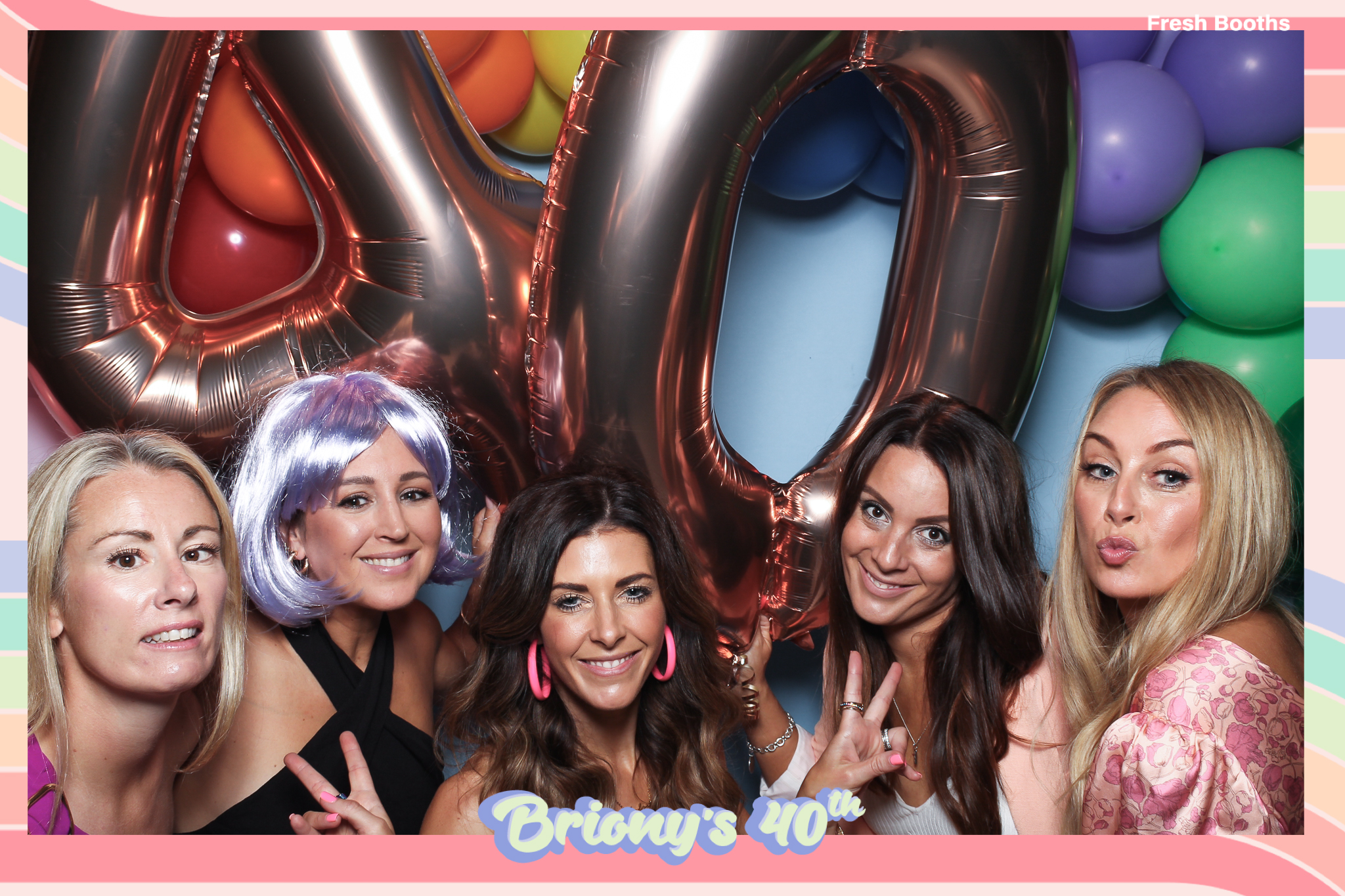Briony 40th - Classic Open Booth | View more photos from the event at gallery.freshbooths.com/u/FreshBooths/Briony-40th-Classic-Open-Booth