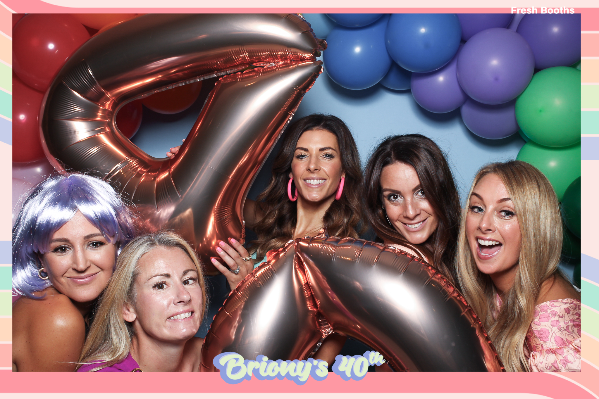 Briony 40th - Classic Open Booth | View more photos from the event at gallery.freshbooths.com/u/FreshBooths/Briony-40th-Classic-Open-Booth