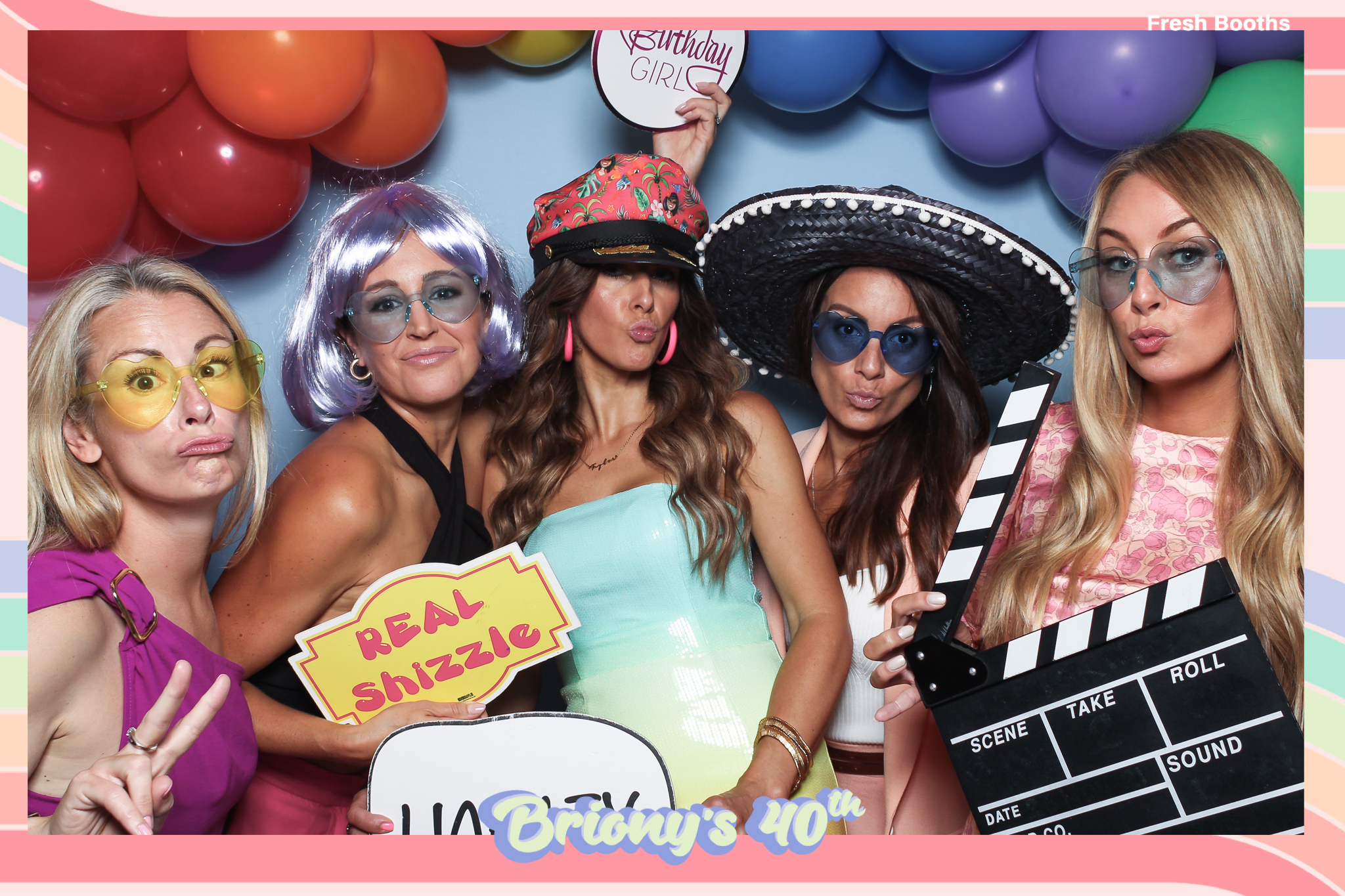 Briony 40th - Classic Open Booth | View more photos from the event at gallery.freshbooths.com/u/FreshBooths/Briony-40th-Classic-Open-Booth