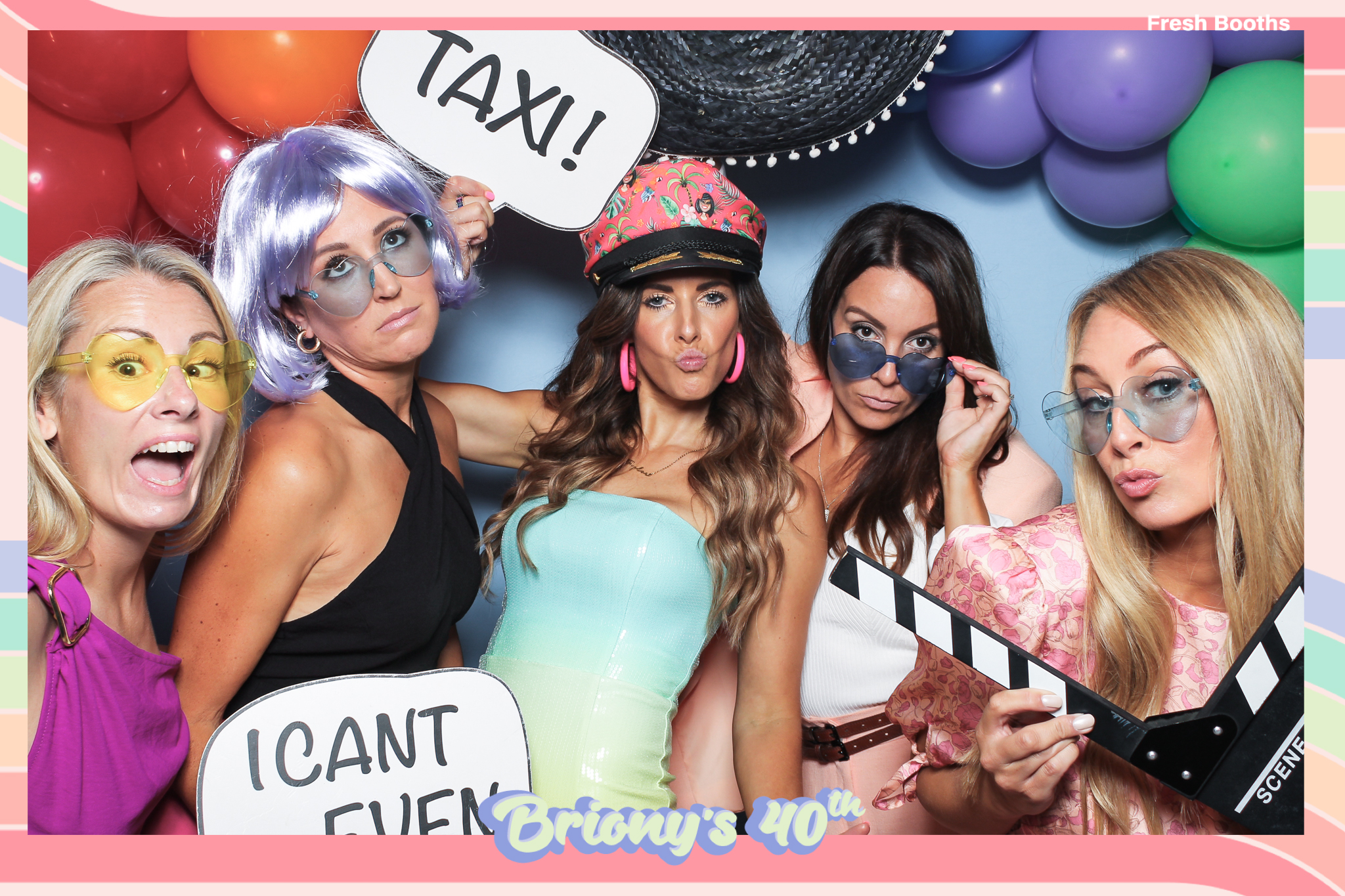 Briony 40th - Classic Open Booth | View more photos from the event at gallery.freshbooths.com/u/FreshBooths/Briony-40th-Classic-Open-Booth