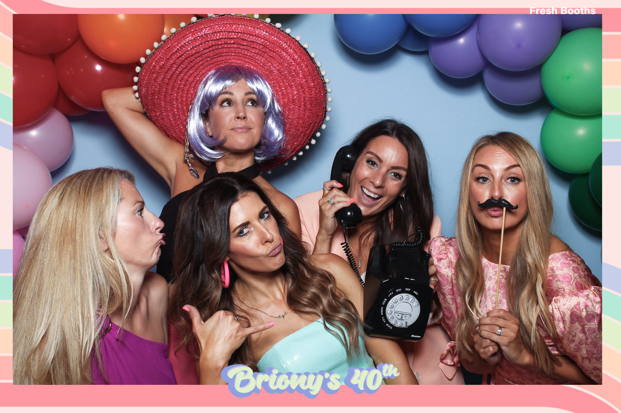 Briony 40th - Classic Open Booth | View more photos from the event at gallery.freshbooths.com/u/FreshBooths/Briony-40th-Classic-Open-Booth