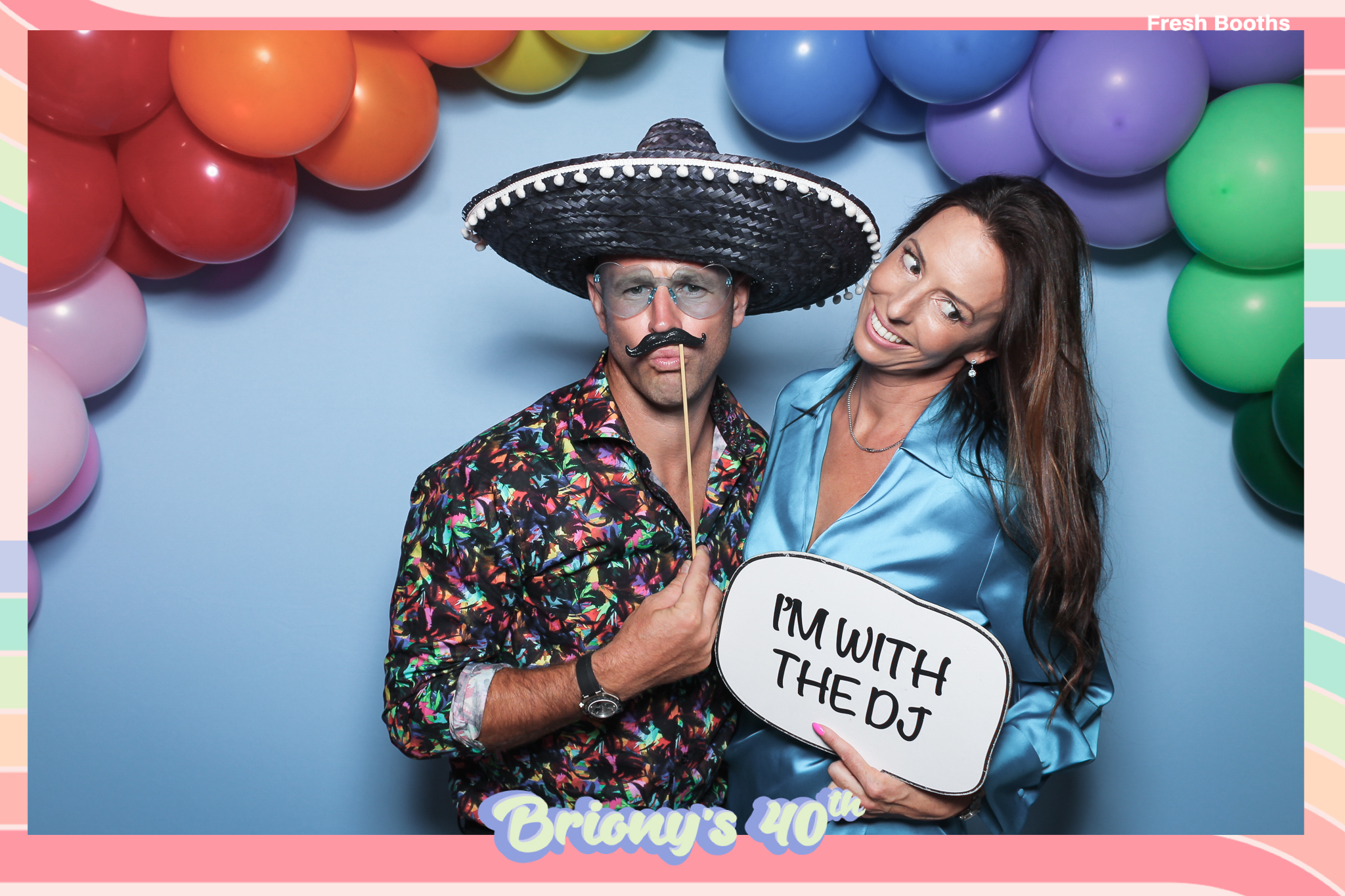 Briony 40th - Classic Open Booth | View more photos from the event at gallery.freshbooths.com/u/FreshBooths/Briony-40th-Classic-Open-Booth