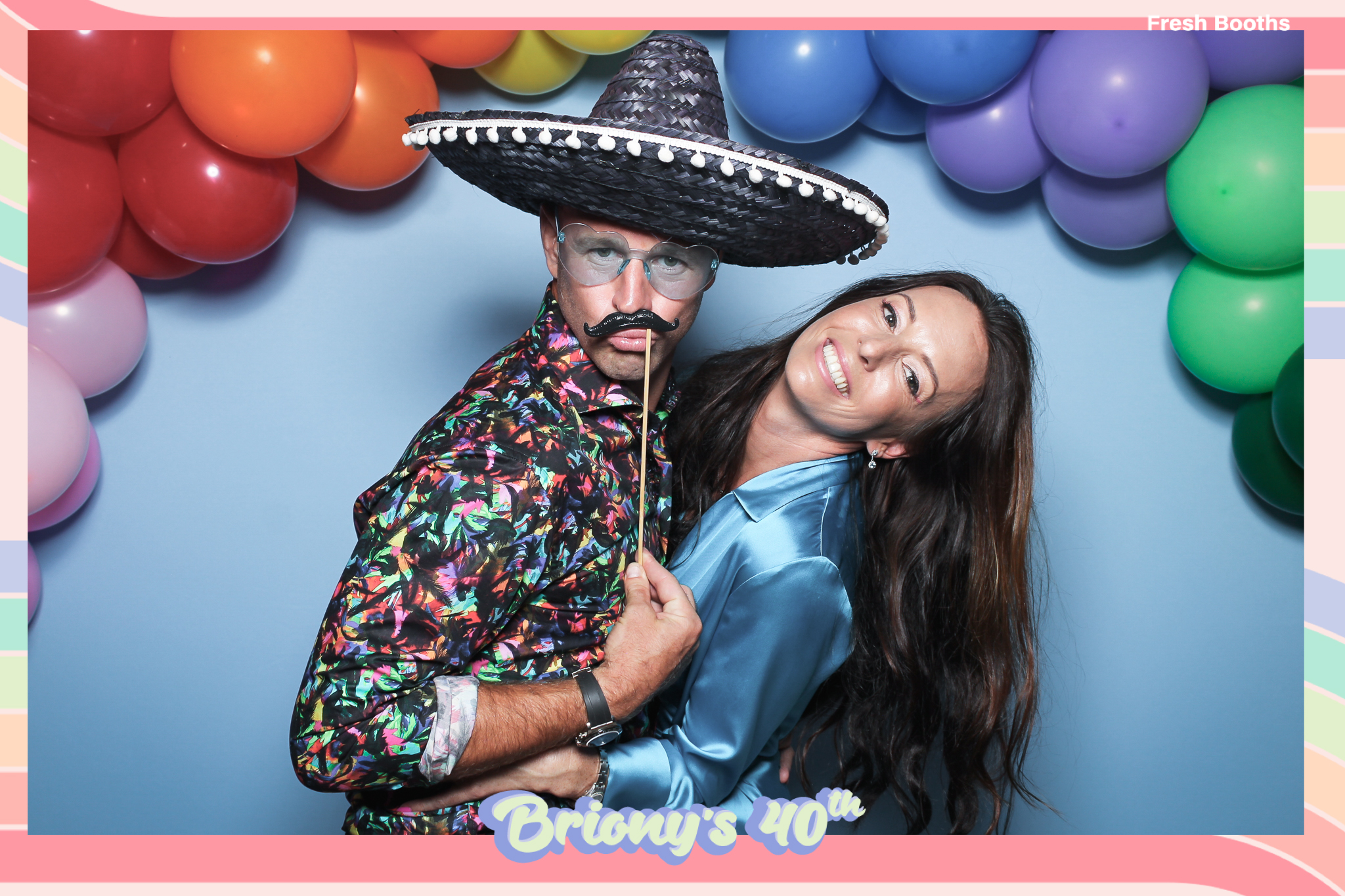 Briony 40th - Classic Open Booth | View more photos from the event at gallery.freshbooths.com/u/FreshBooths/Briony-40th-Classic-Open-Booth