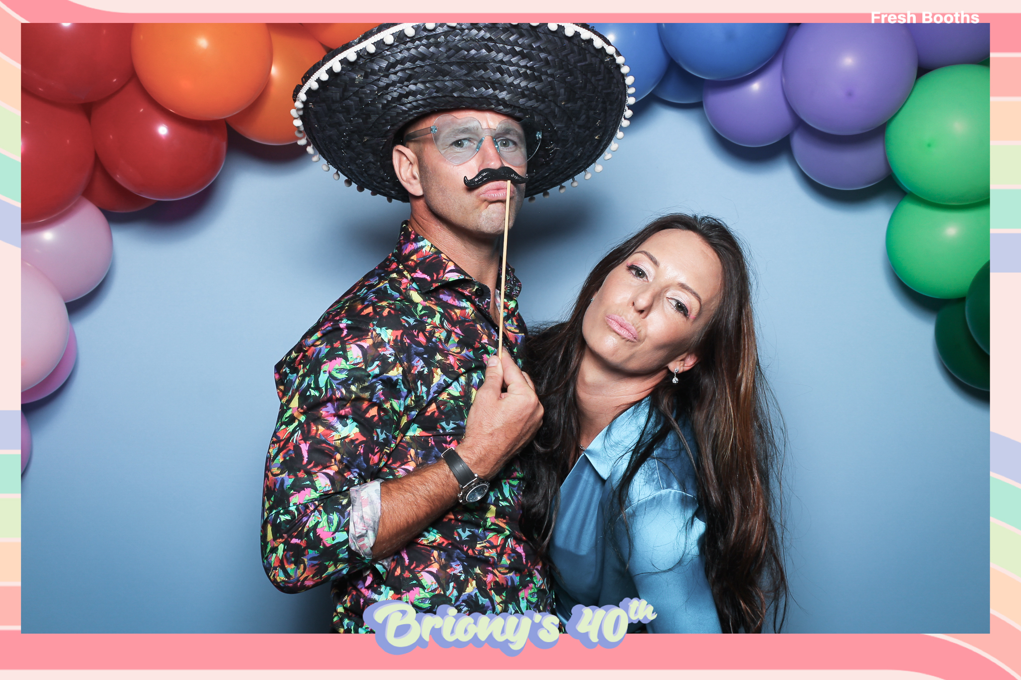 Briony 40th - Classic Open Booth | View more photos from the event at gallery.freshbooths.com/u/FreshBooths/Briony-40th-Classic-Open-Booth
