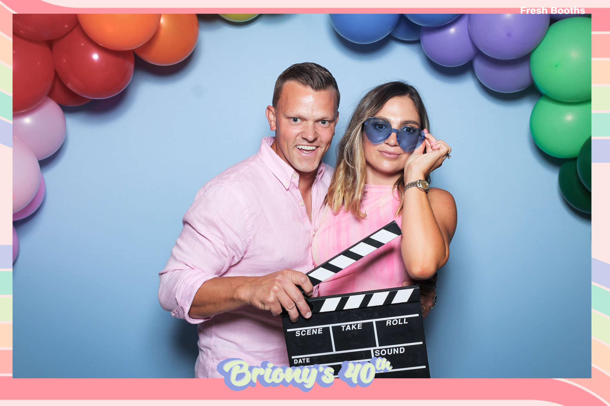 Briony 40th - Classic Open Booth | View more photos from the event at gallery.freshbooths.com/u/FreshBooths/Briony-40th-Classic-Open-Booth