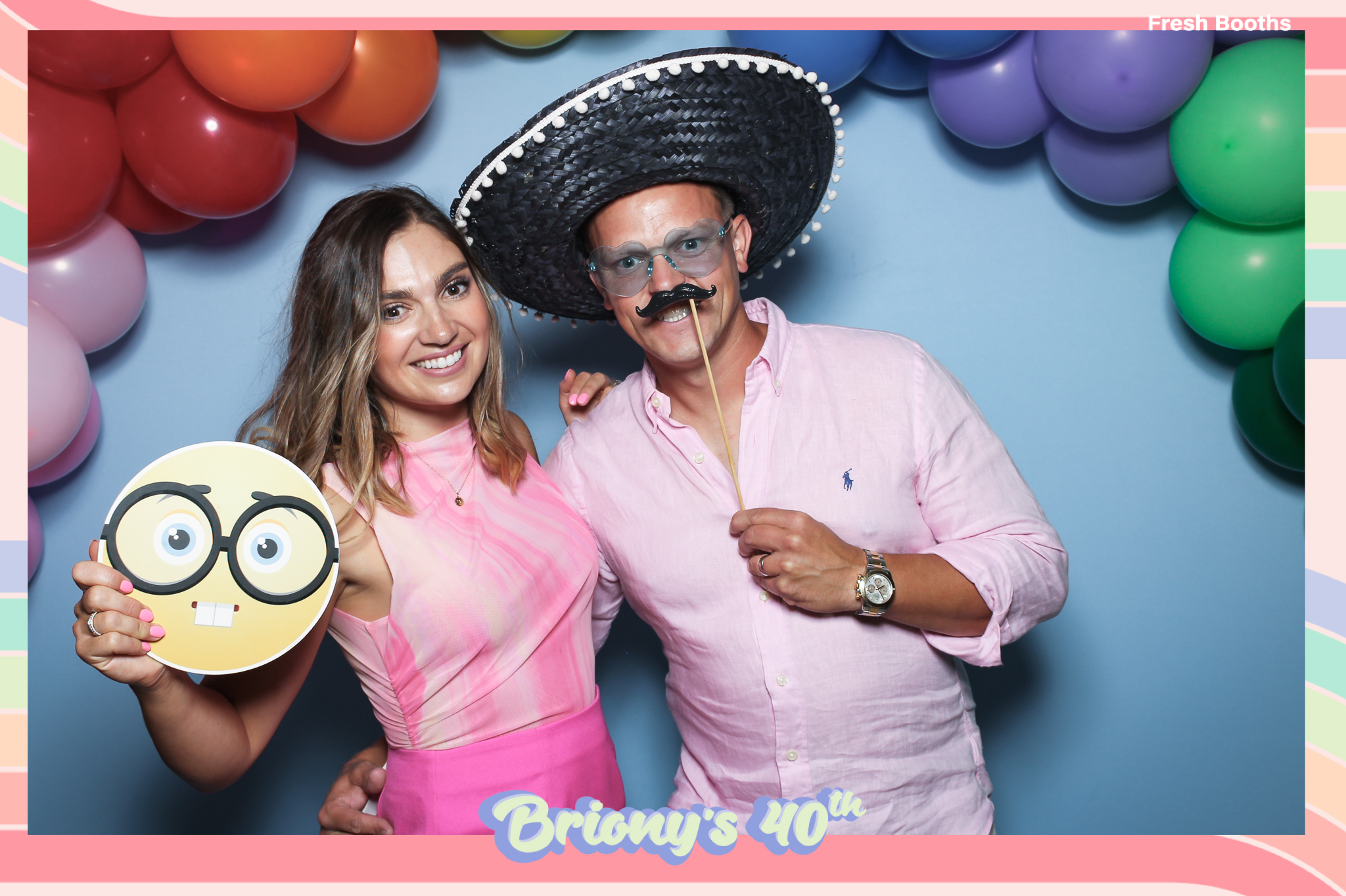 Briony 40th - Classic Open Booth | View more photos from the event at gallery.freshbooths.com/u/FreshBooths/Briony-40th-Classic-Open-Booth