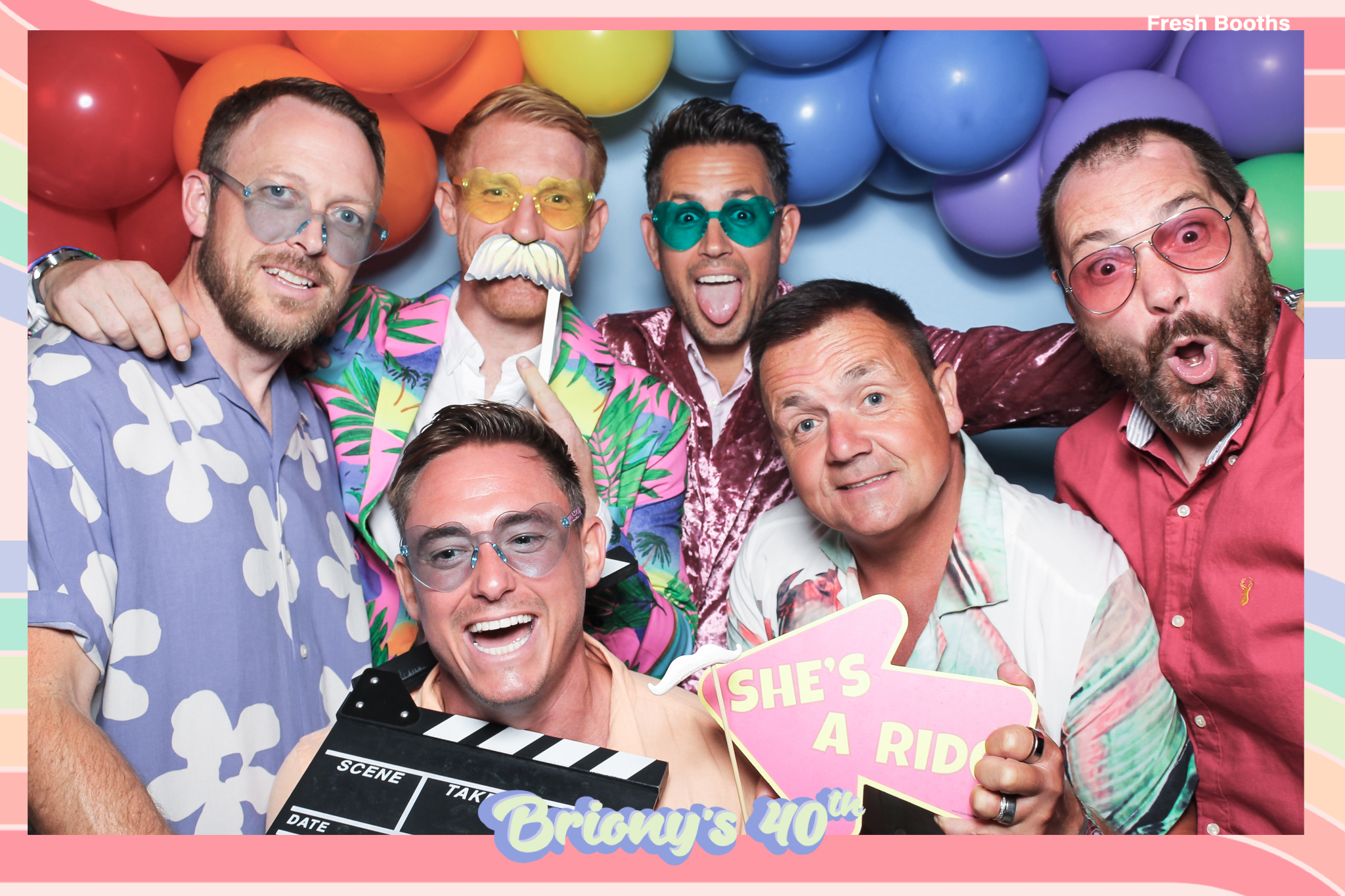 Briony 40th - Classic Open Booth | View more photos from the event at gallery.freshbooths.com/u/FreshBooths/Briony-40th-Classic-Open-Booth