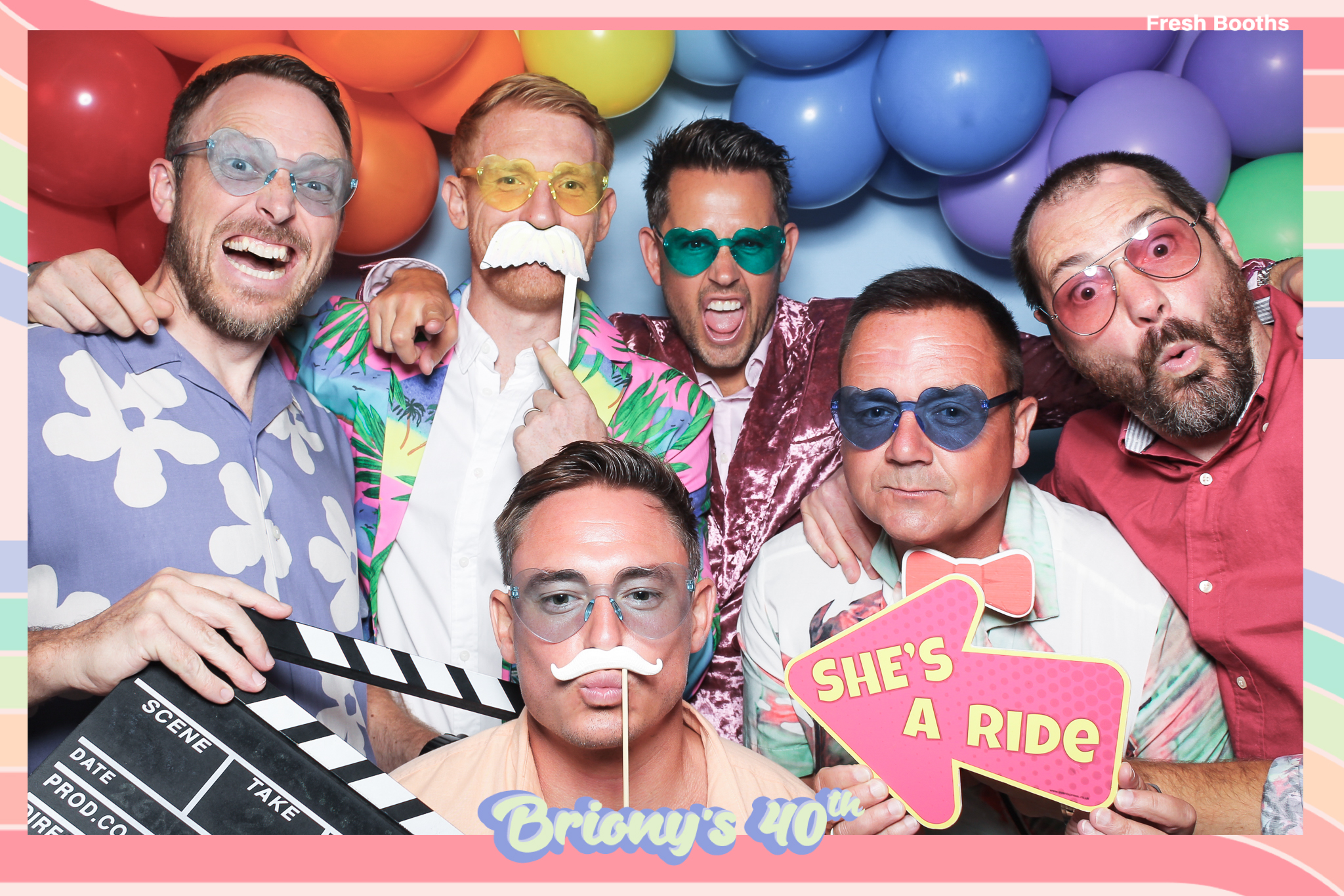 Briony 40th - Classic Open Booth | View more photos from the event at gallery.freshbooths.com/u/FreshBooths/Briony-40th-Classic-Open-Booth