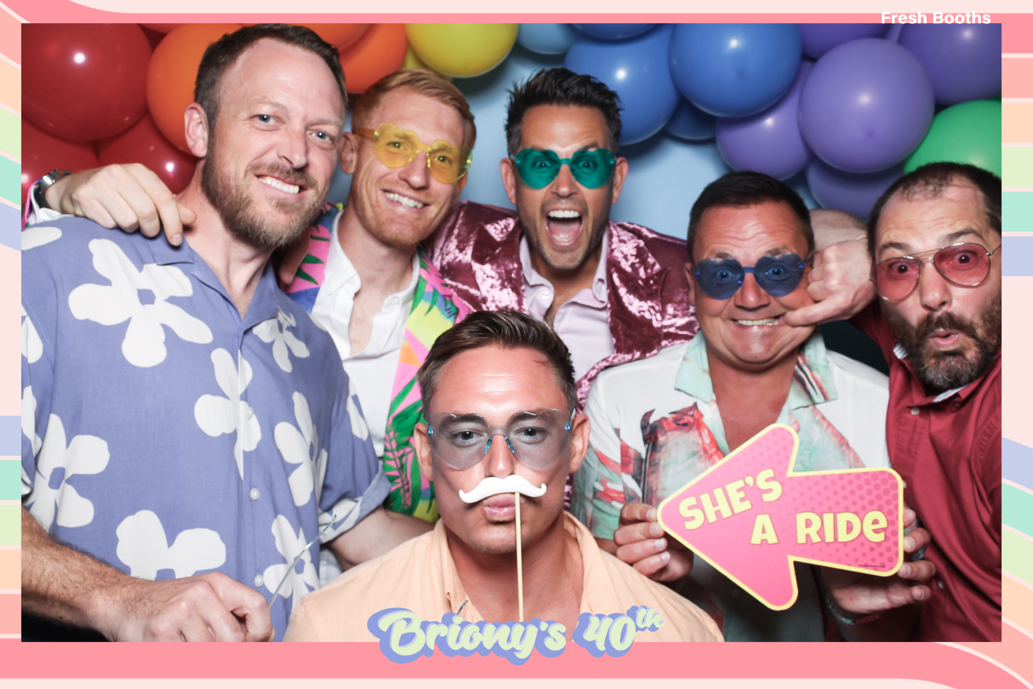 Briony 40th - Classic Open Booth | View more photos from the event at gallery.freshbooths.com/u/FreshBooths/Briony-40th-Classic-Open-Booth