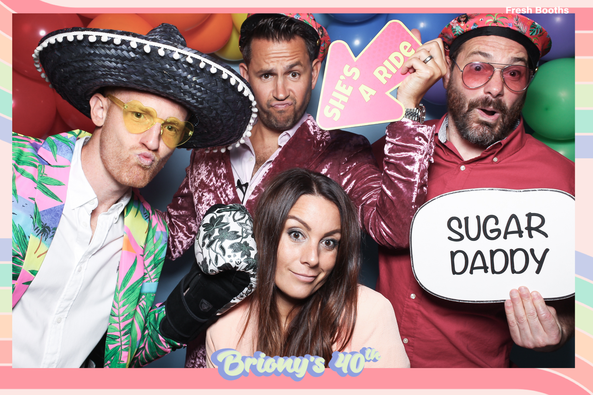 Briony 40th - Classic Open Booth | View more photos from the event at gallery.freshbooths.com/u/FreshBooths/Briony-40th-Classic-Open-Booth