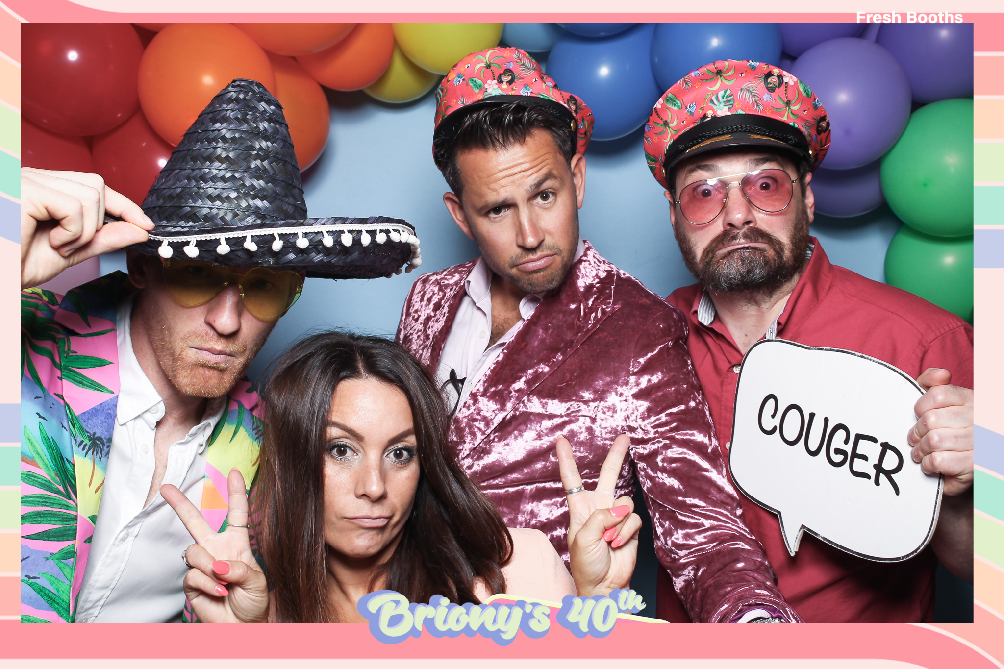 Briony 40th - Classic Open Booth | View more photos from the event at gallery.freshbooths.com/u/FreshBooths/Briony-40th-Classic-Open-Booth