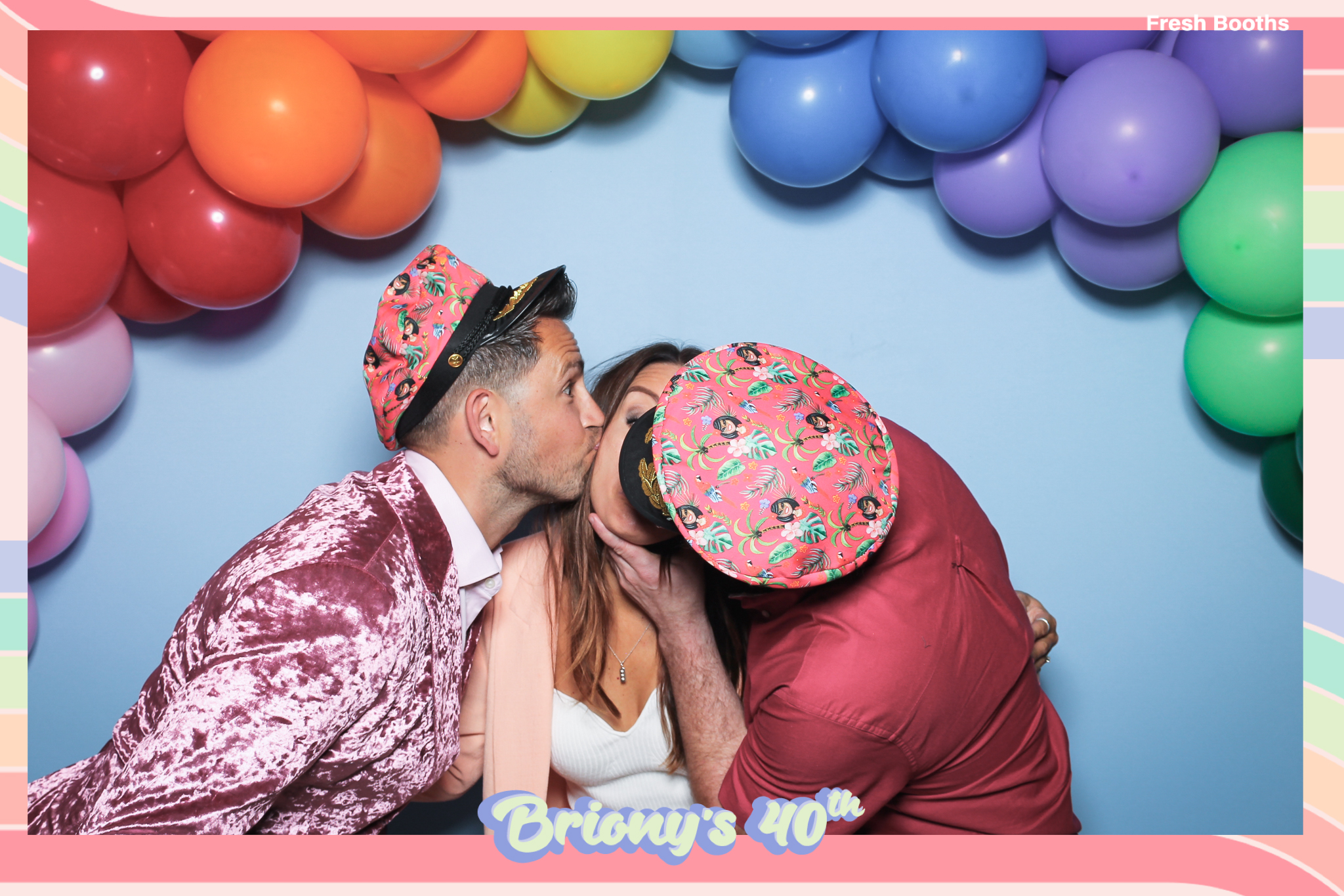 Briony 40th - Classic Open Booth | View more photos from the event at gallery.freshbooths.com/u/FreshBooths/Briony-40th-Classic-Open-Booth