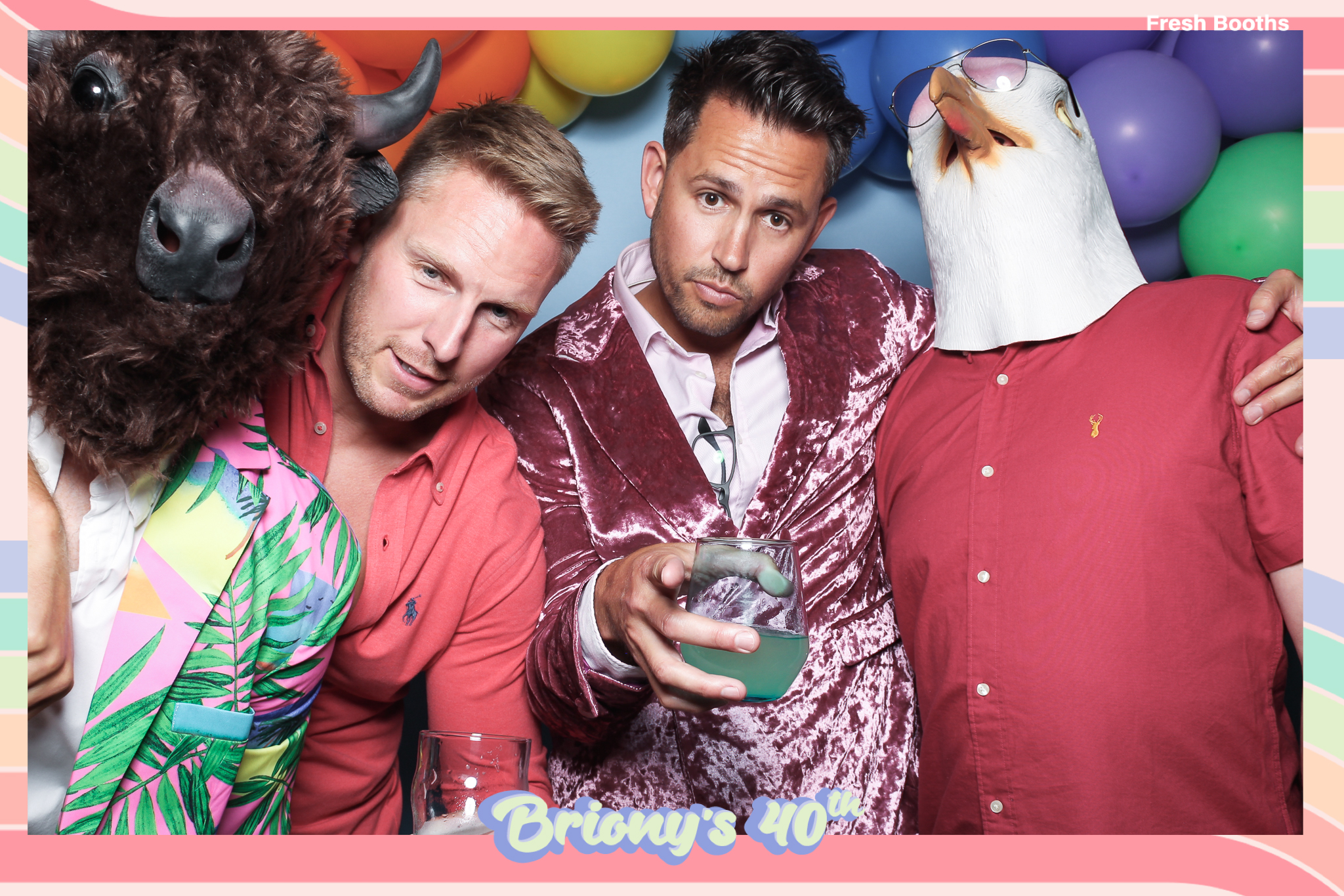 Briony 40th - Classic Open Booth | View more photos from the event at gallery.freshbooths.com/u/FreshBooths/Briony-40th-Classic-Open-Booth