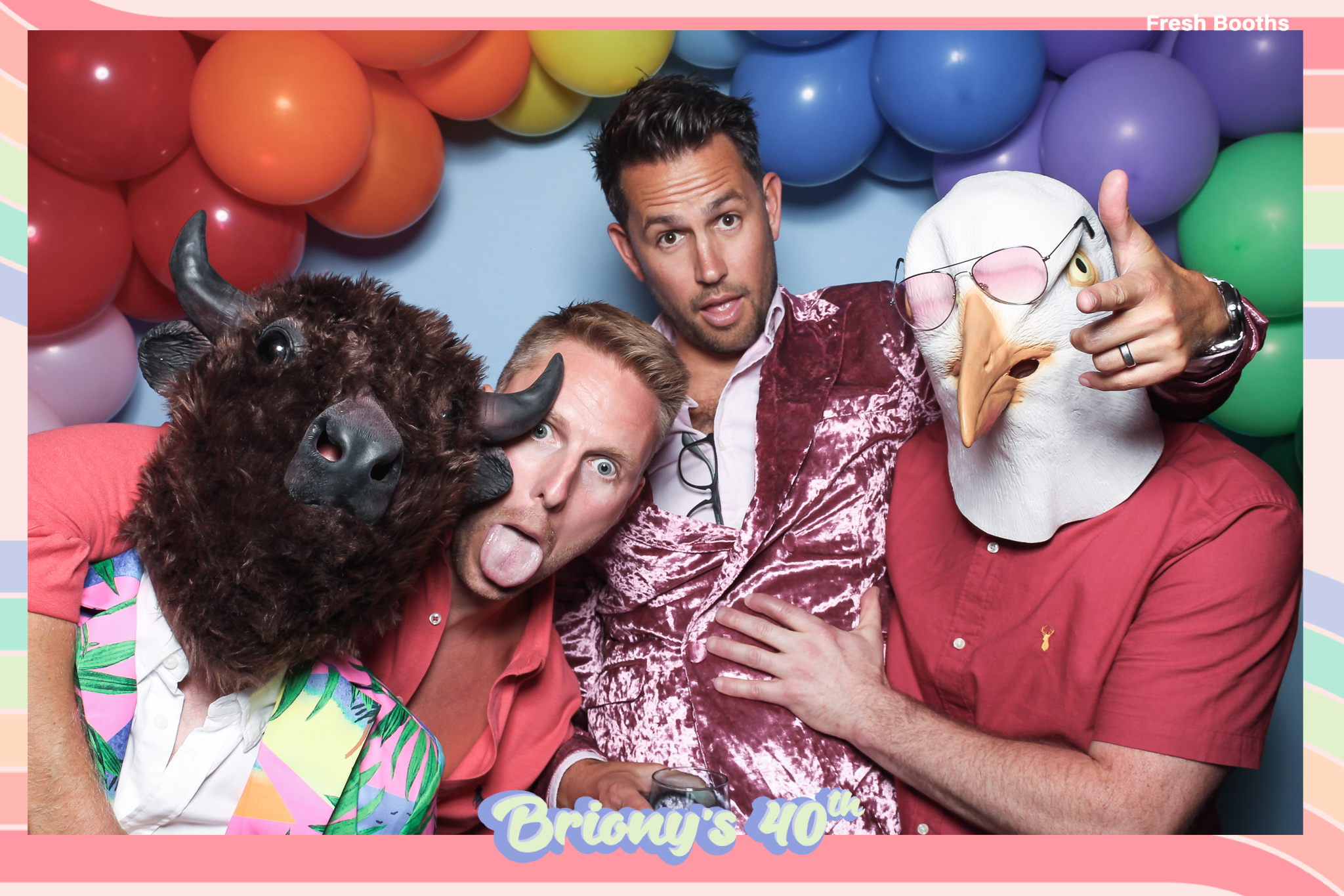 Briony 40th - Classic Open Booth | View more photos from the event at gallery.freshbooths.com/u/FreshBooths/Briony-40th-Classic-Open-Booth