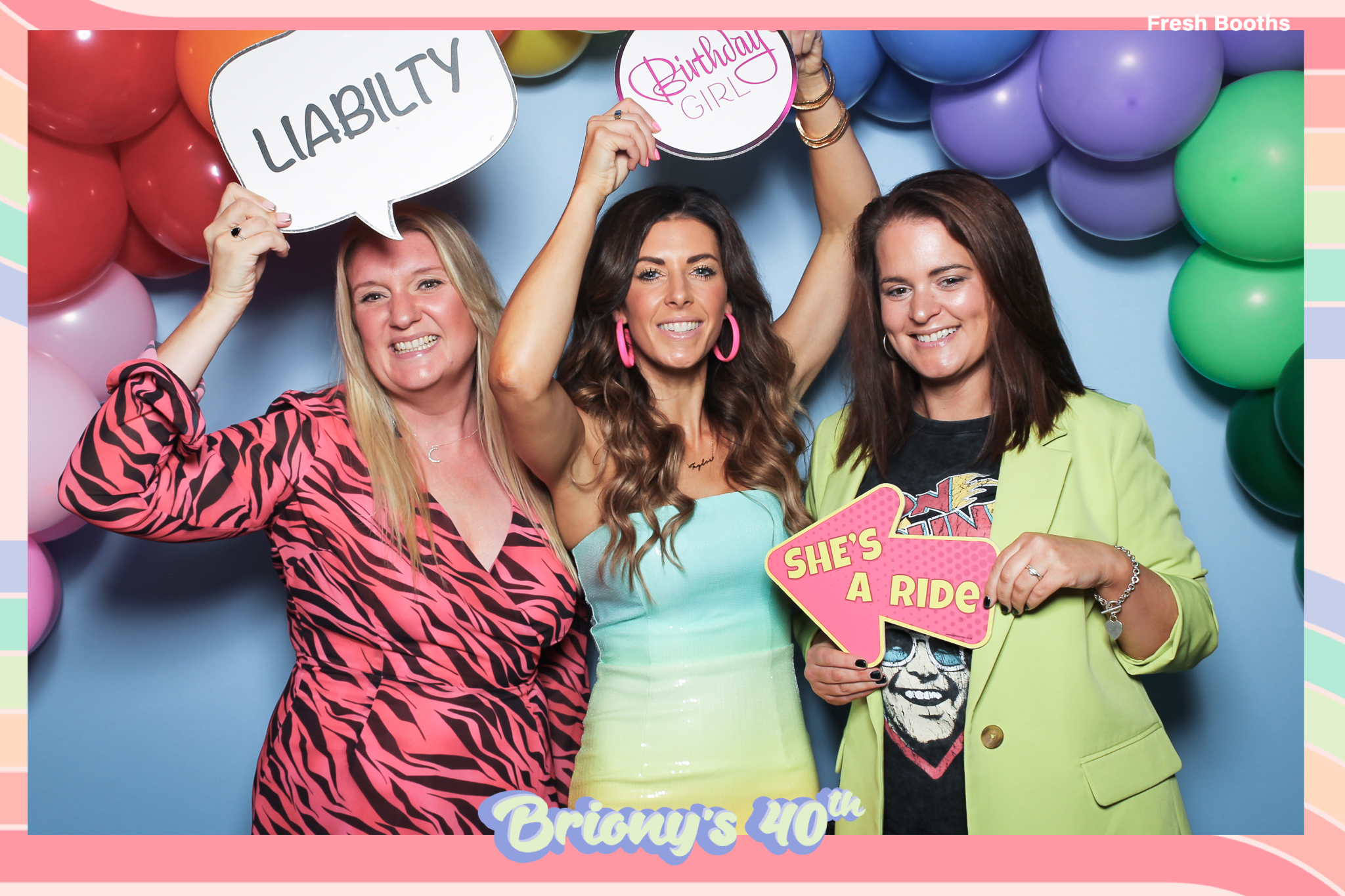 Briony 40th - Classic Open Booth | View more photos from the event at gallery.freshbooths.com/u/FreshBooths/Briony-40th-Classic-Open-Booth