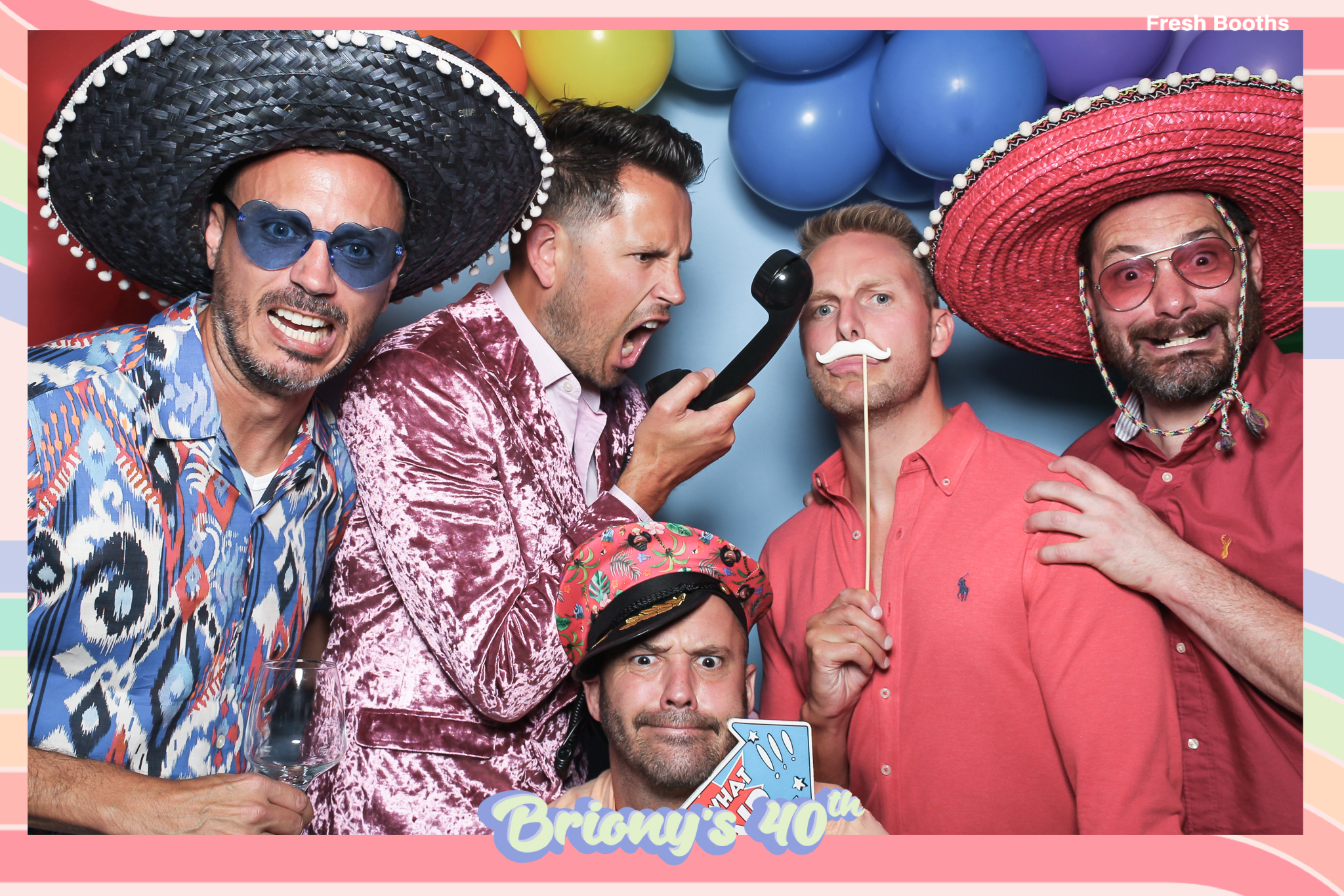 Briony 40th - Classic Open Booth | View more photos from the event at gallery.freshbooths.com/u/FreshBooths/Briony-40th-Classic-Open-Booth