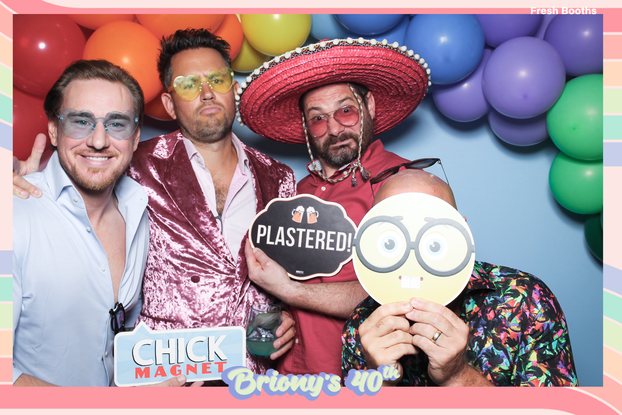 Briony 40th - Classic Open Booth | View more photos from the event at gallery.freshbooths.com/u/FreshBooths/Briony-40th-Classic-Open-Booth