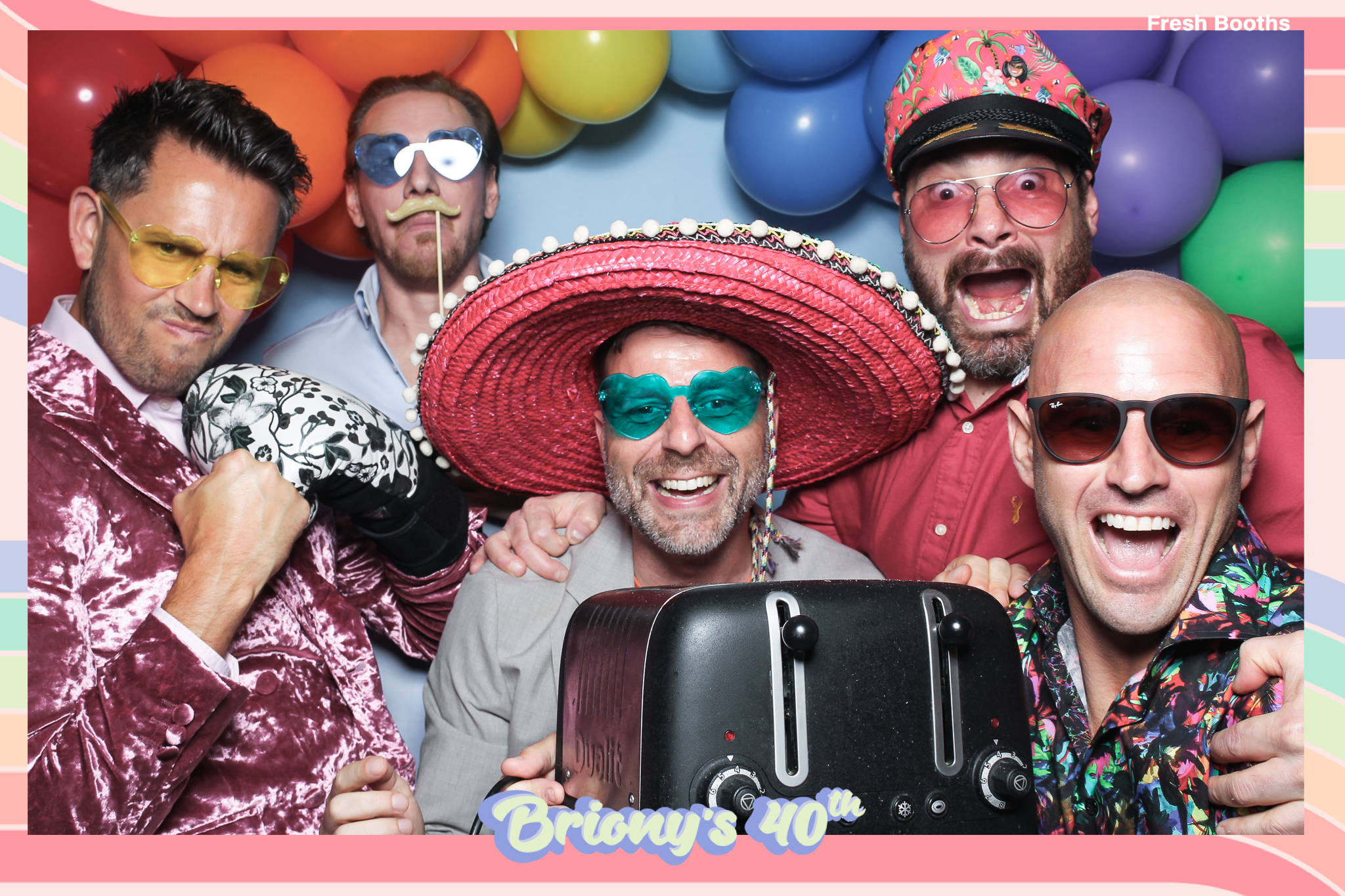 Briony 40th - Classic Open Booth | View more photos from the event at gallery.freshbooths.com/u/FreshBooths/Briony-40th-Classic-Open-Booth
