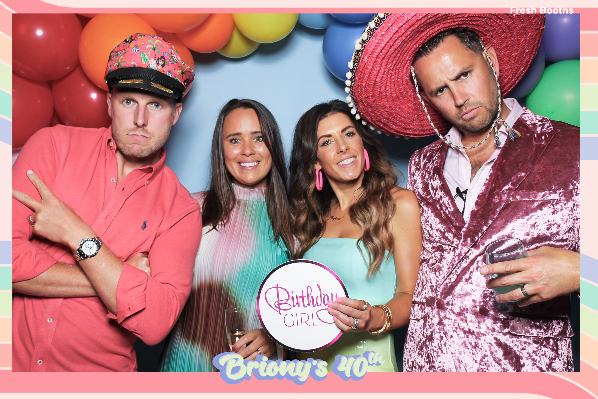 Briony 40th - Classic Open Booth | View more photos from the event at gallery.freshbooths.com/u/FreshBooths/Briony-40th-Classic-Open-Booth