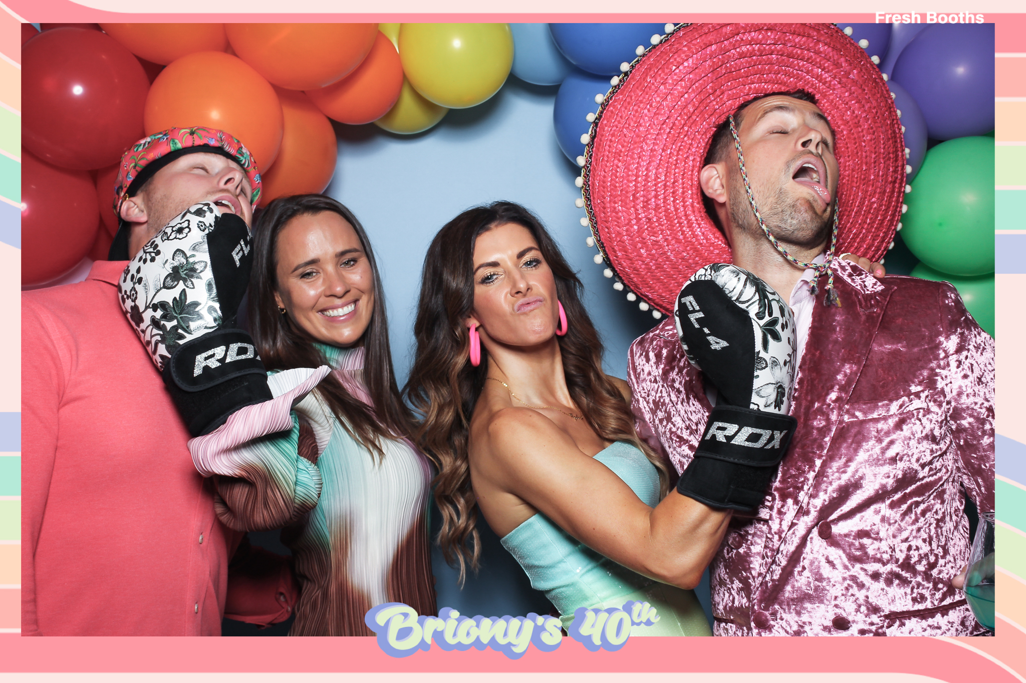 Briony 40th - Classic Open Booth | View more photos from the event at gallery.freshbooths.com/u/FreshBooths/Briony-40th-Classic-Open-Booth