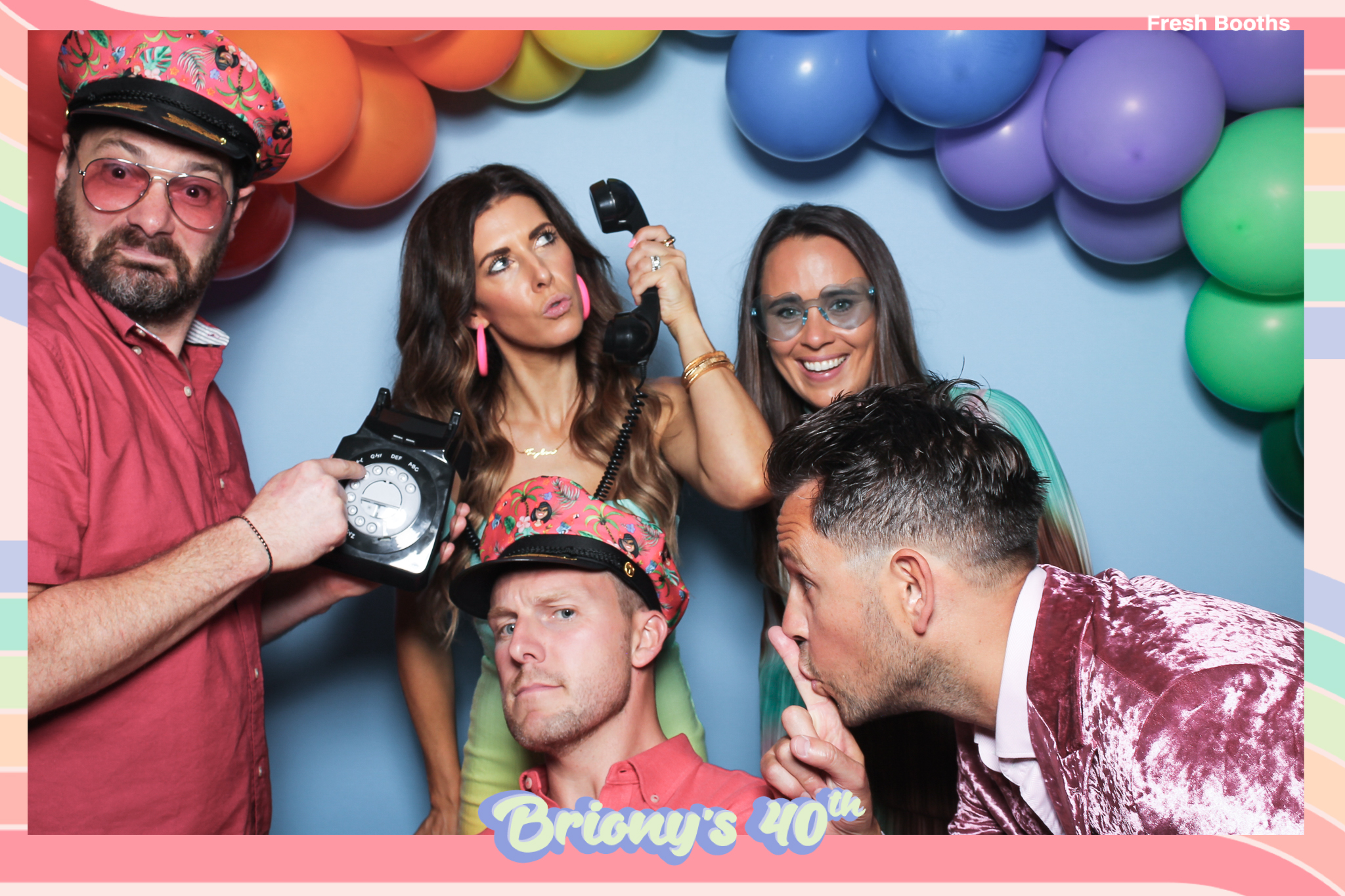 Briony 40th - Classic Open Booth | View more photos from the event at gallery.freshbooths.com/u/FreshBooths/Briony-40th-Classic-Open-Booth
