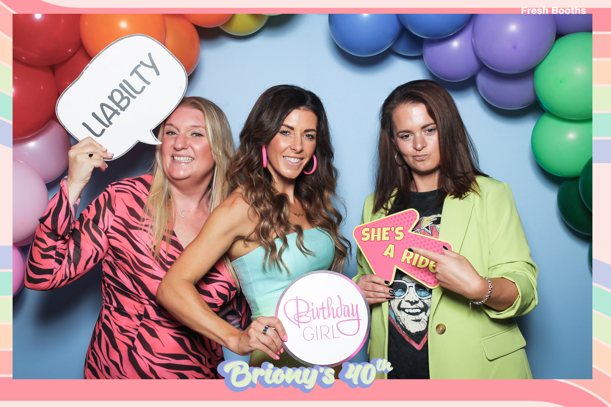 Briony 40th - Classic Open Booth | View more photos from the event at gallery.freshbooths.com/u/FreshBooths/Briony-40th-Classic-Open-Booth