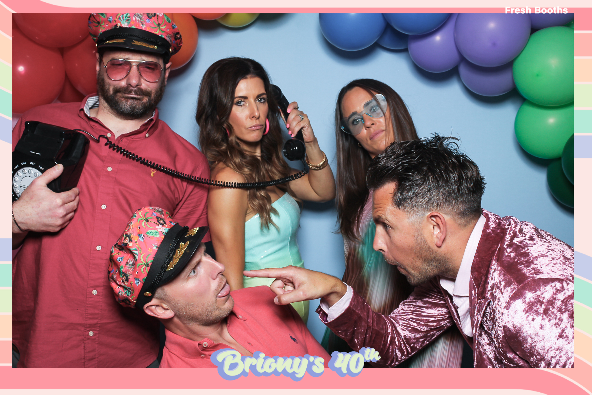 Briony 40th - Classic Open Booth | View more photos from the event at gallery.freshbooths.com/u/FreshBooths/Briony-40th-Classic-Open-Booth