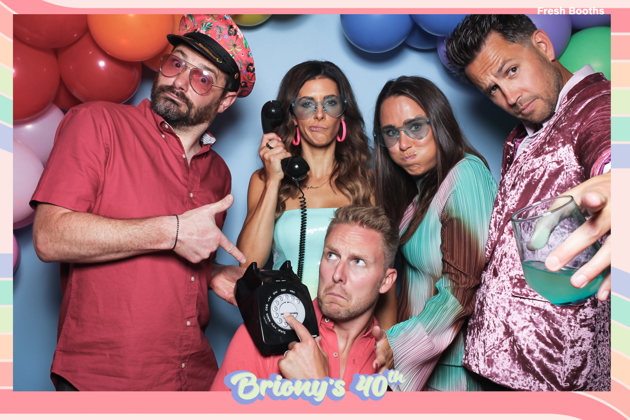 Briony 40th - Classic Open Booth | View more photos from the event at gallery.freshbooths.com/u/FreshBooths/Briony-40th-Classic-Open-Booth